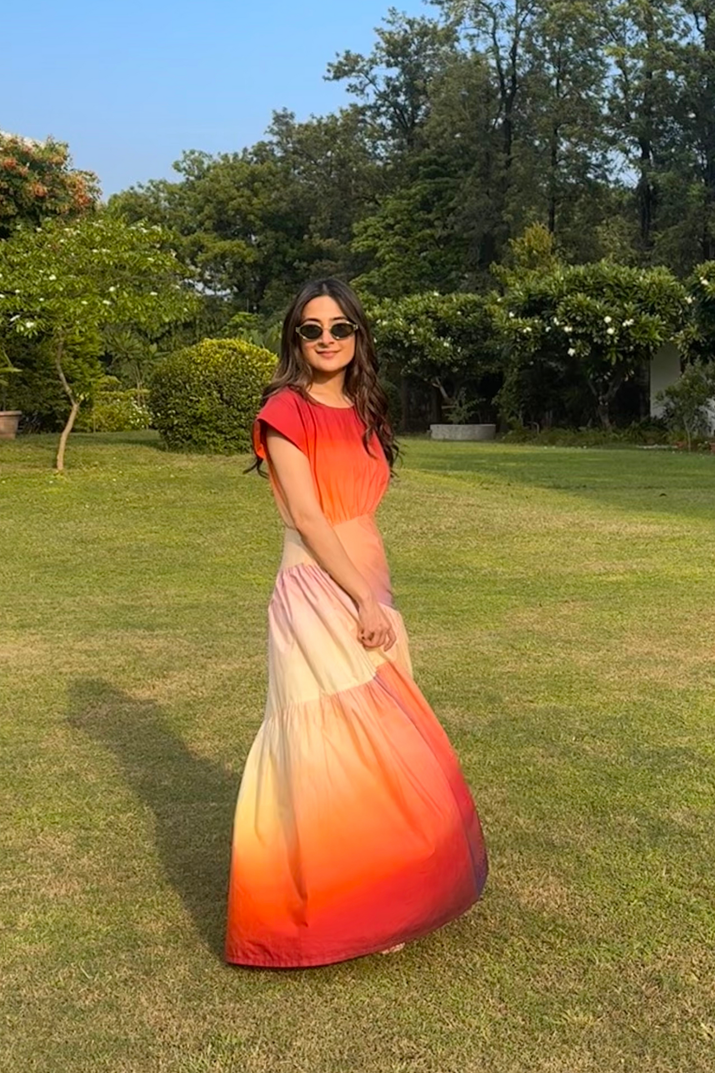 Itika Arora in Meadow dress