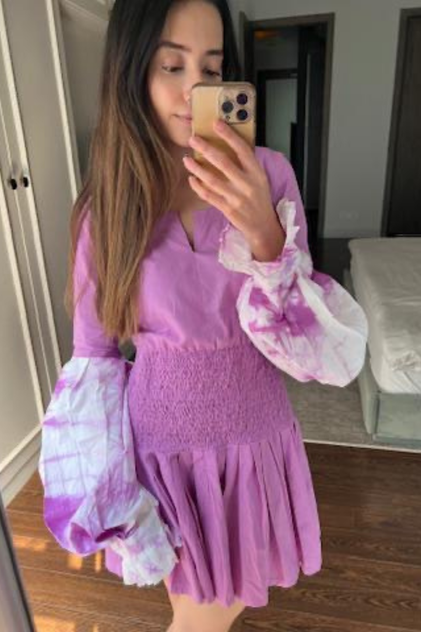 Komal Kapoor Grover in our Dewberry frill dress