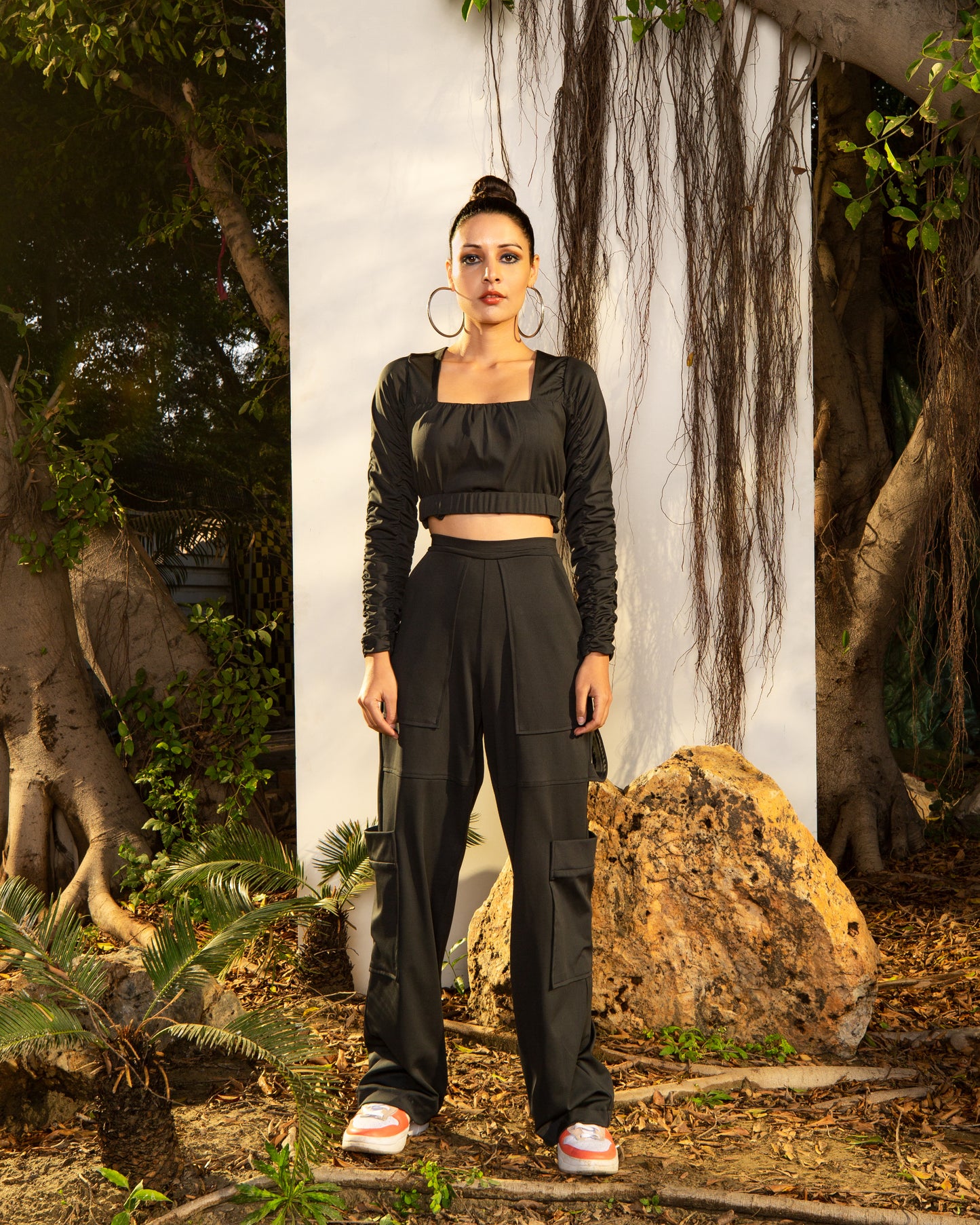 Black Cargo Pants
