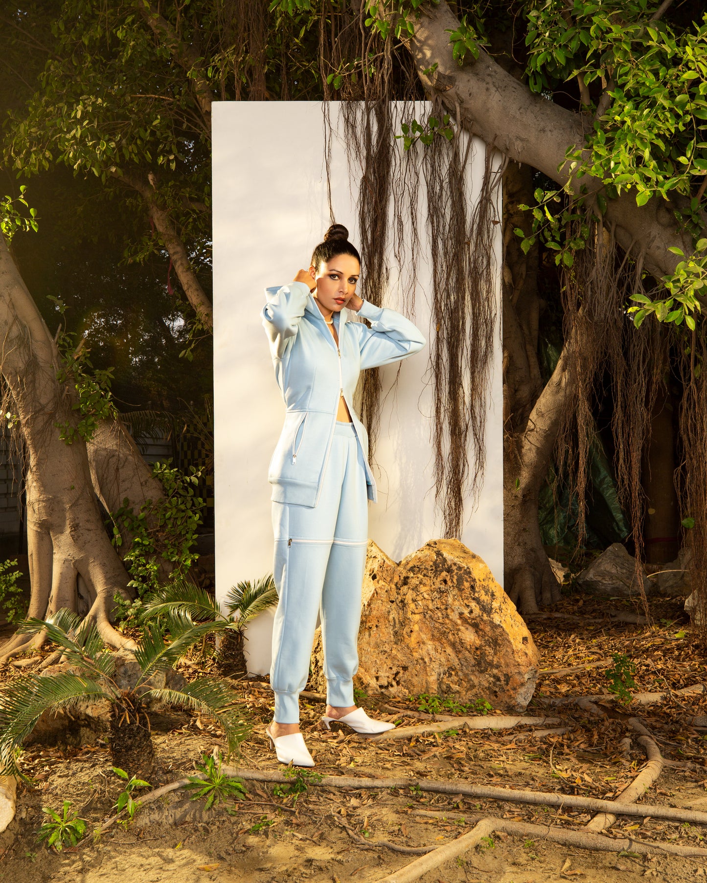 Blue Fleece Tracksuit