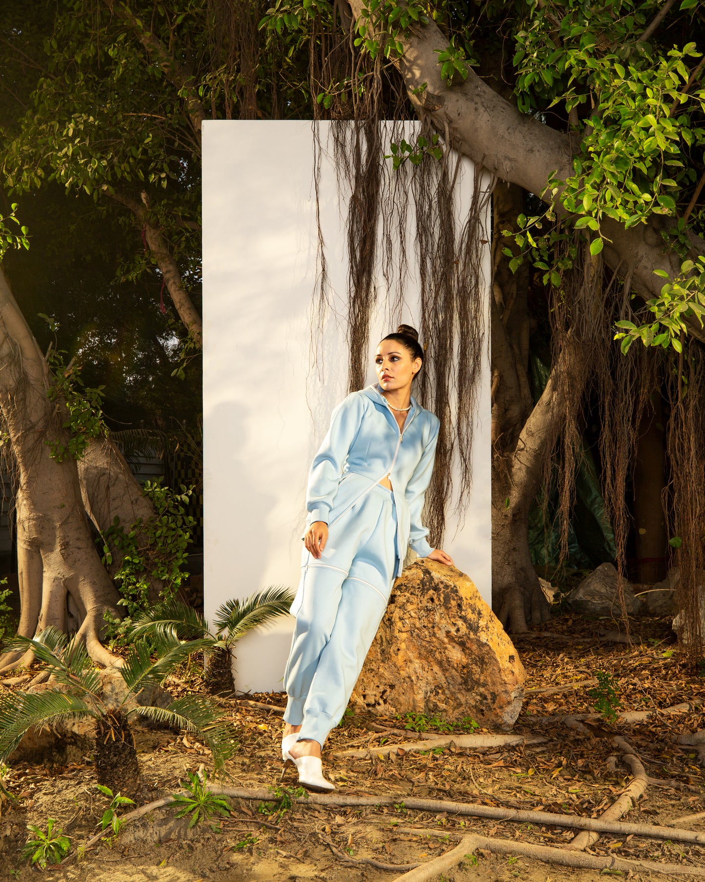 Blue Fleece Tracksuit