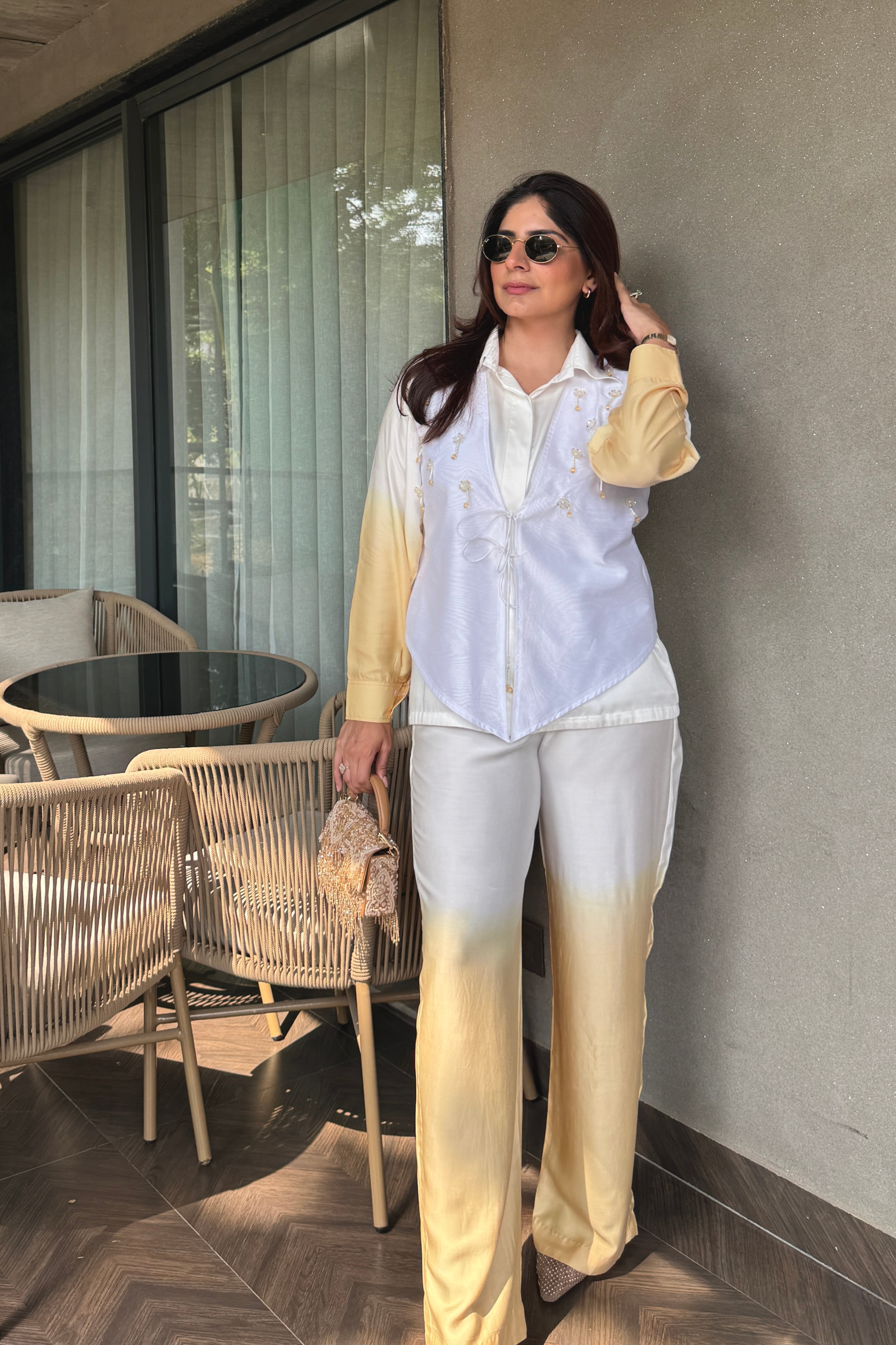AURA PANTS SET WITH VEST