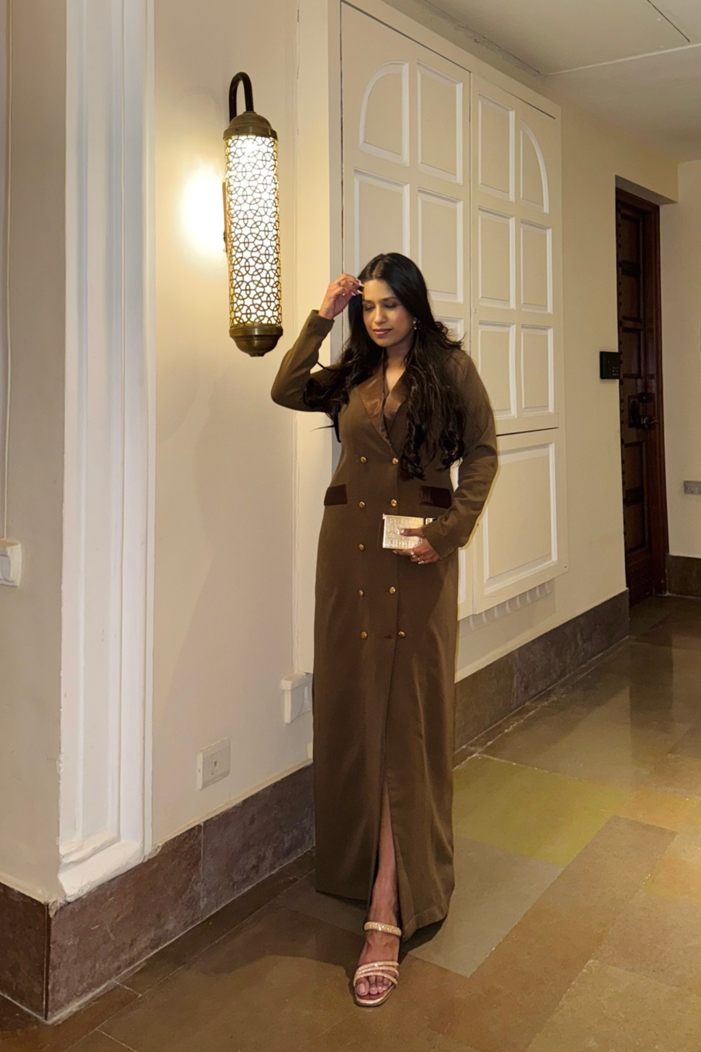Estelle tuxedo dress