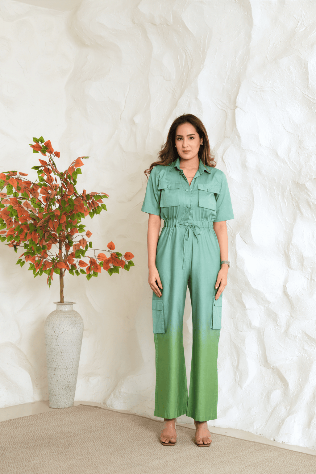 BROOKE CARGO FIT JUMPSUIT