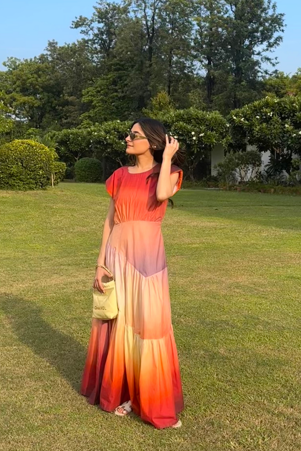 Itika Arora in Meadow dress