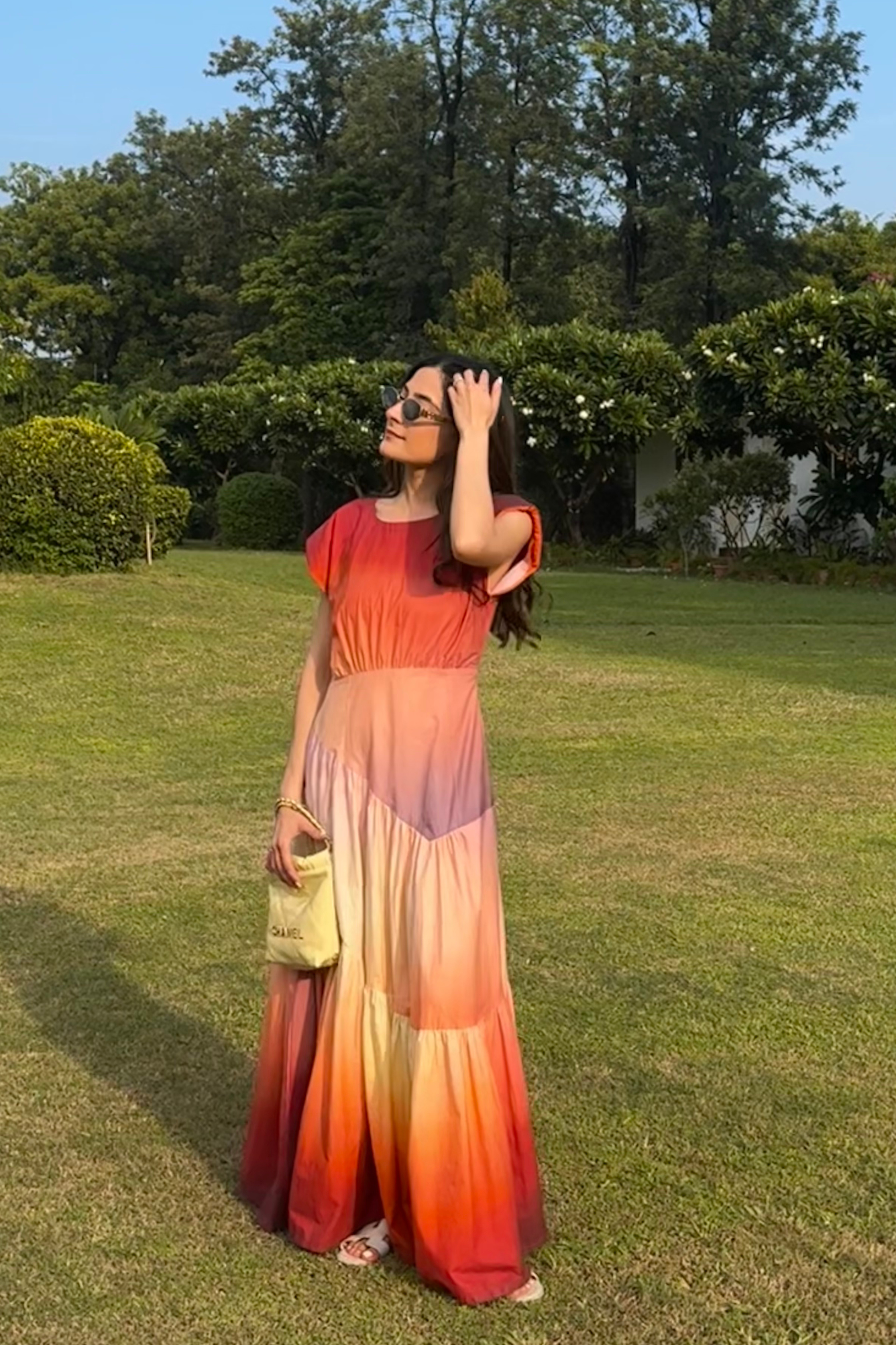 Itika Arora in Meadow dress