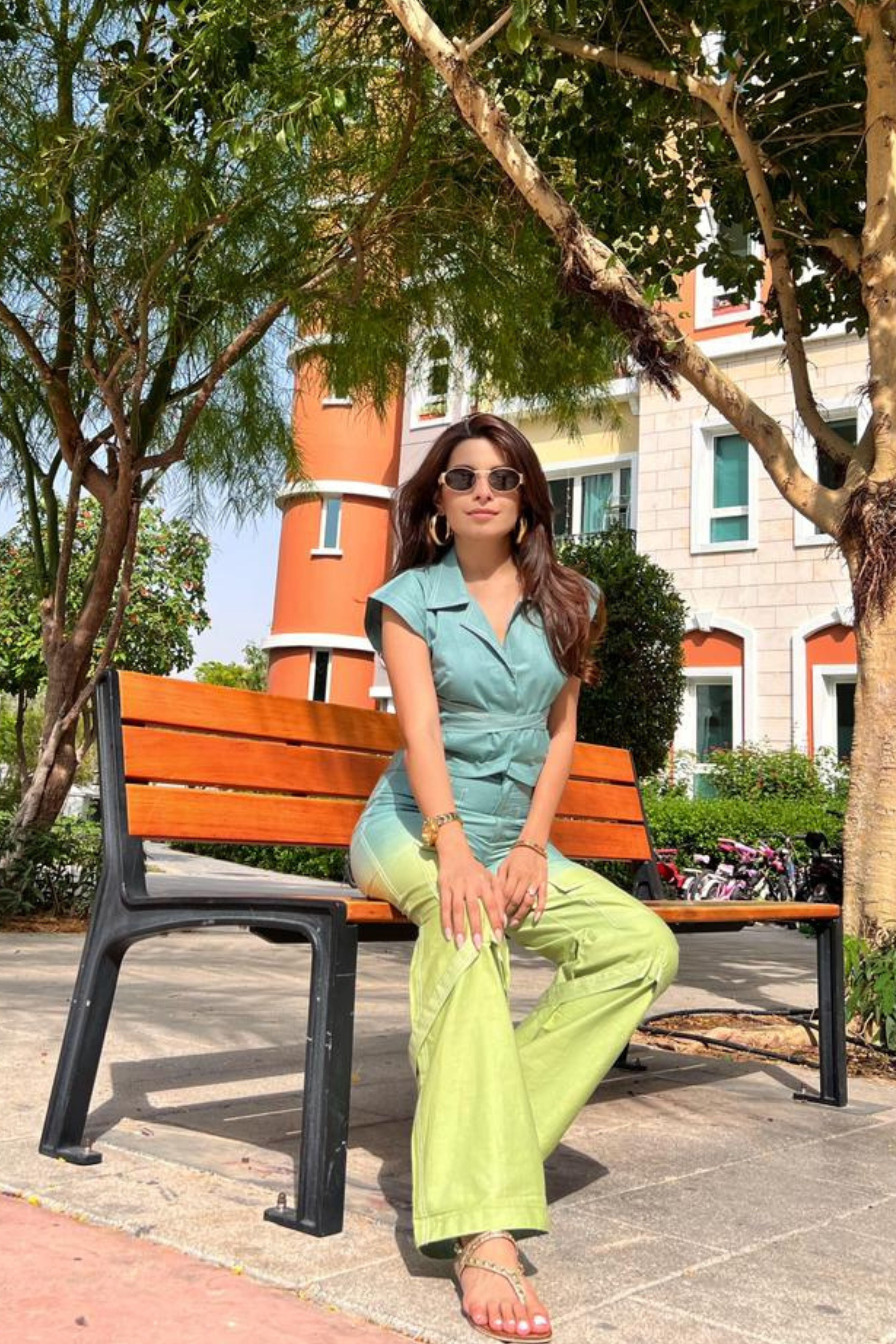 Prerna Mehra in Blueberry sorbet set