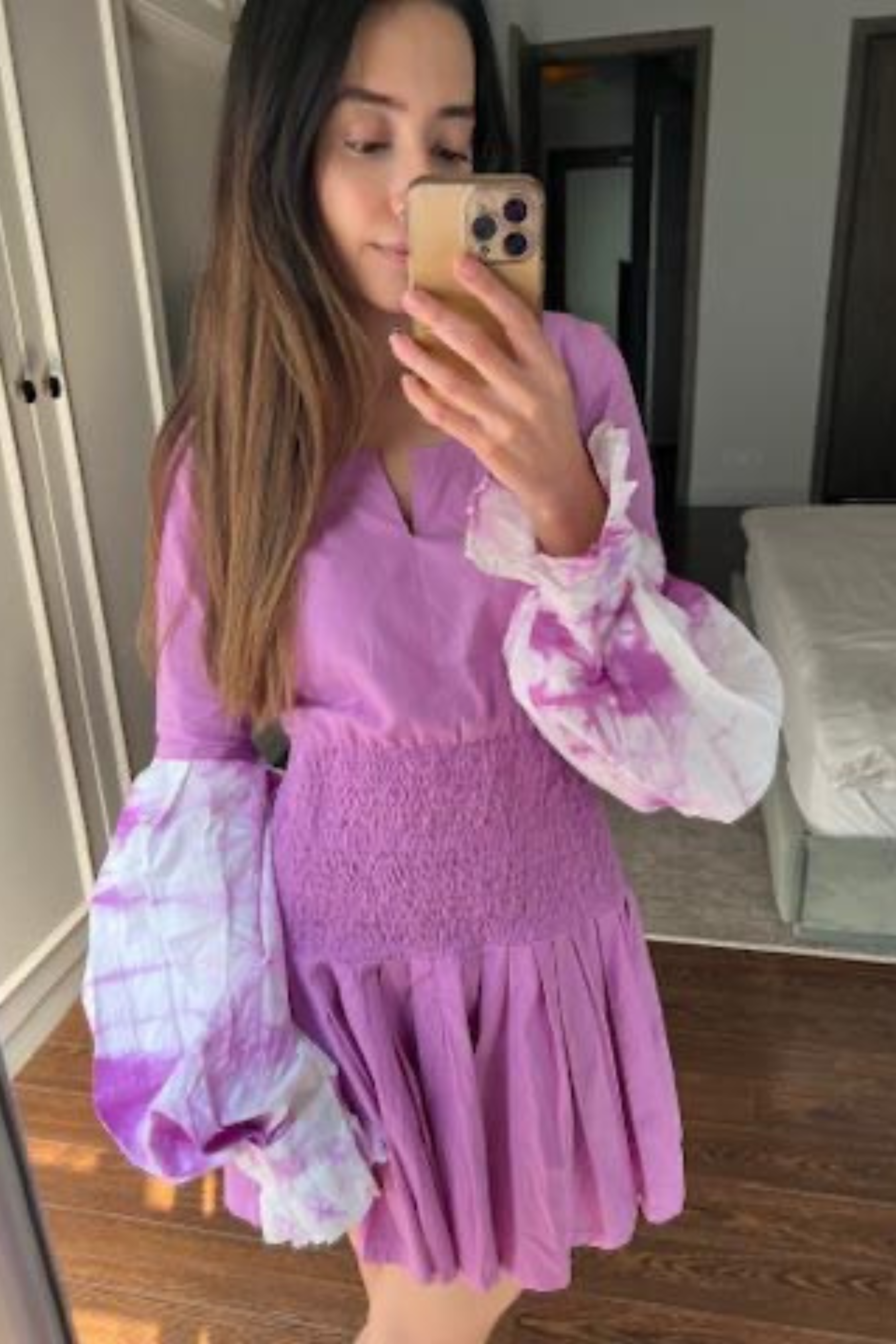 Komal Kapoor Grover in our Dewberry frill dress