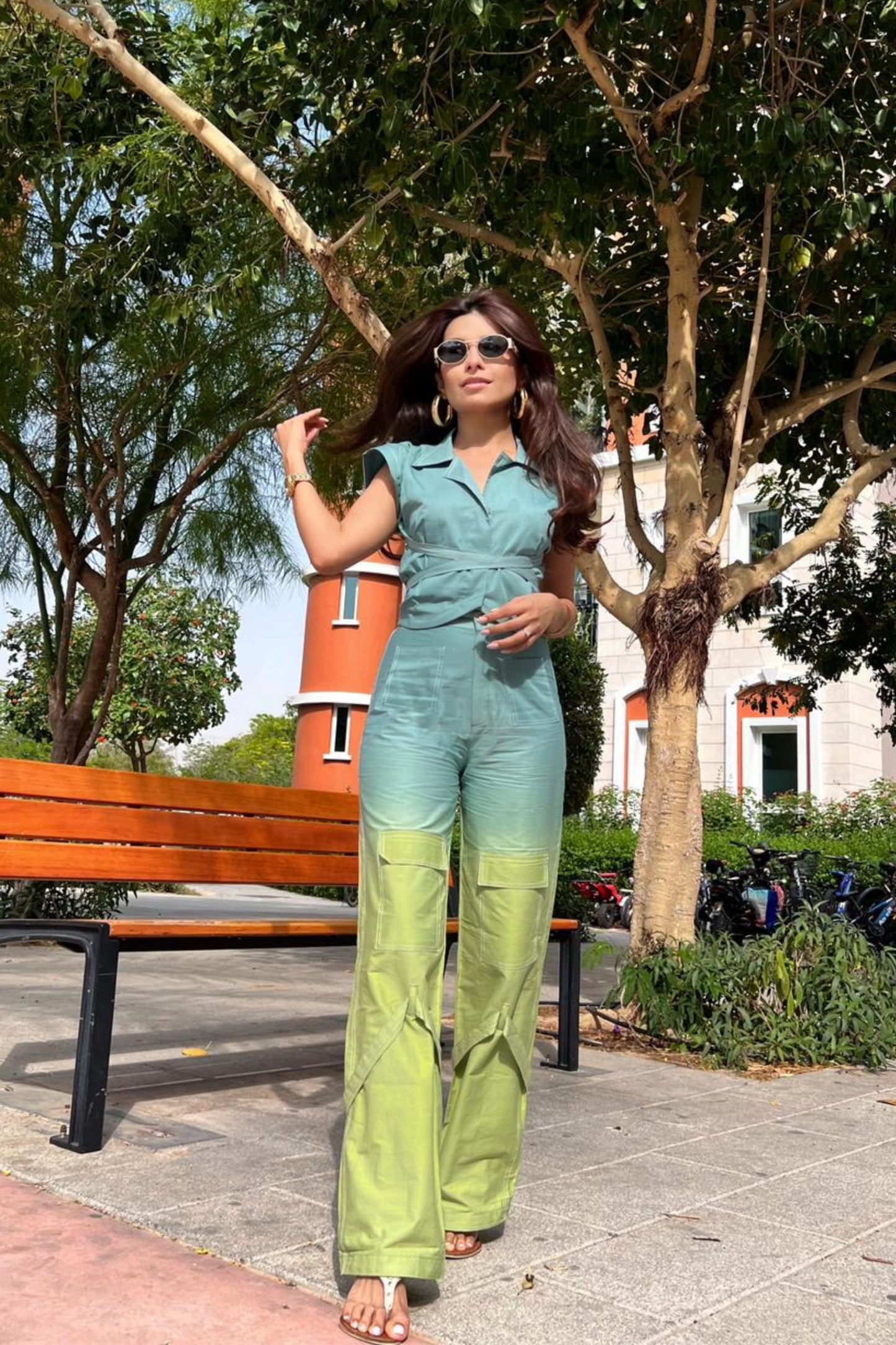 Prerna Mehra in Blueberry sorbet set