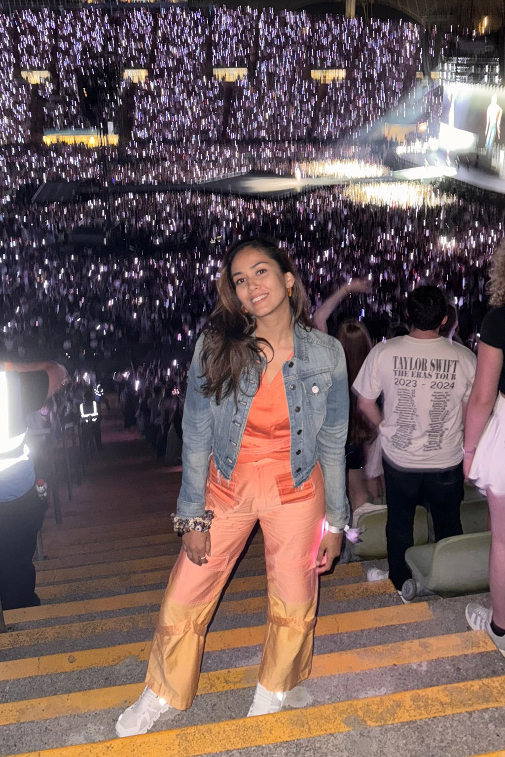 Mira Kapoor in Sunset sorbet set