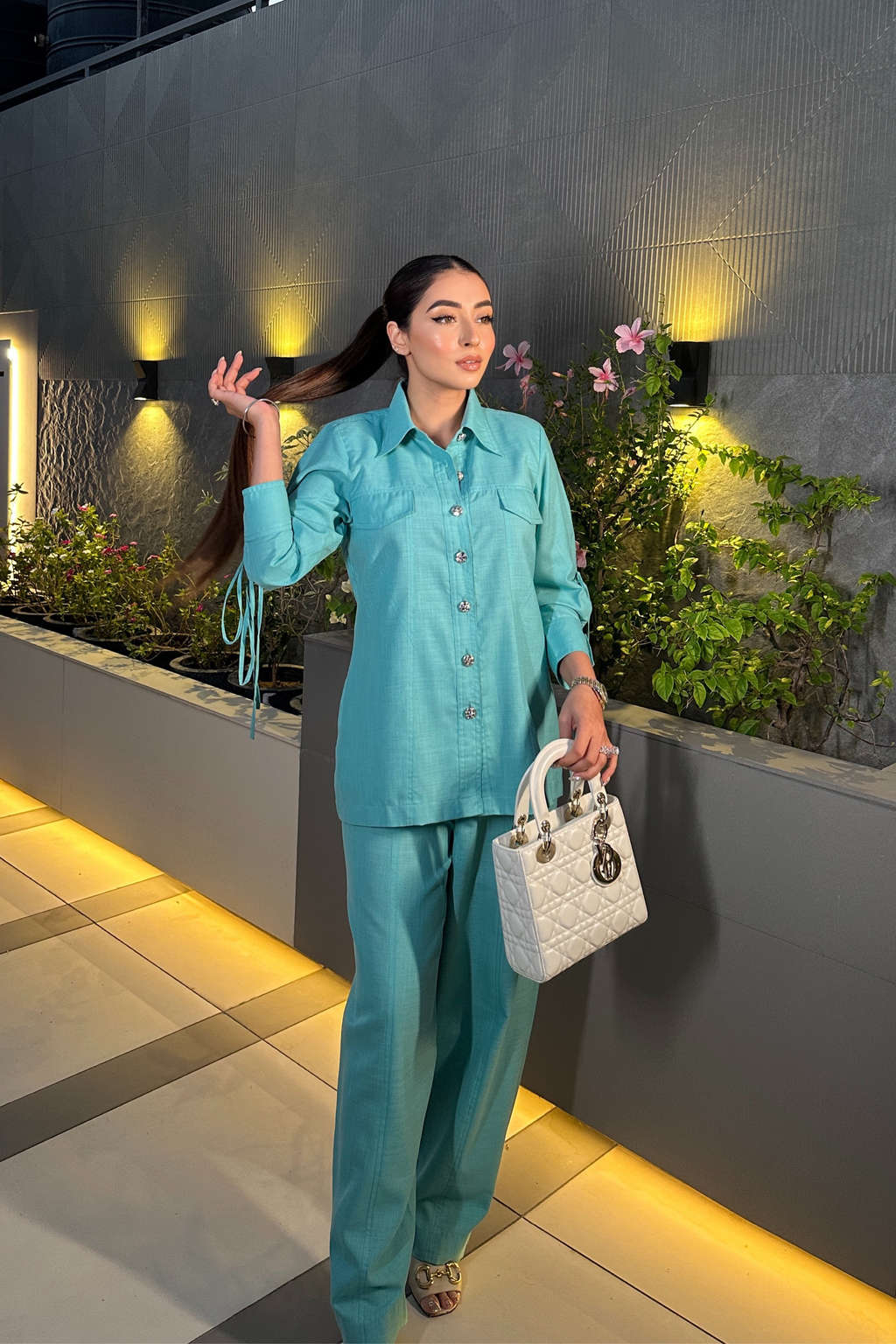 DALIA BARREL PANTS SET