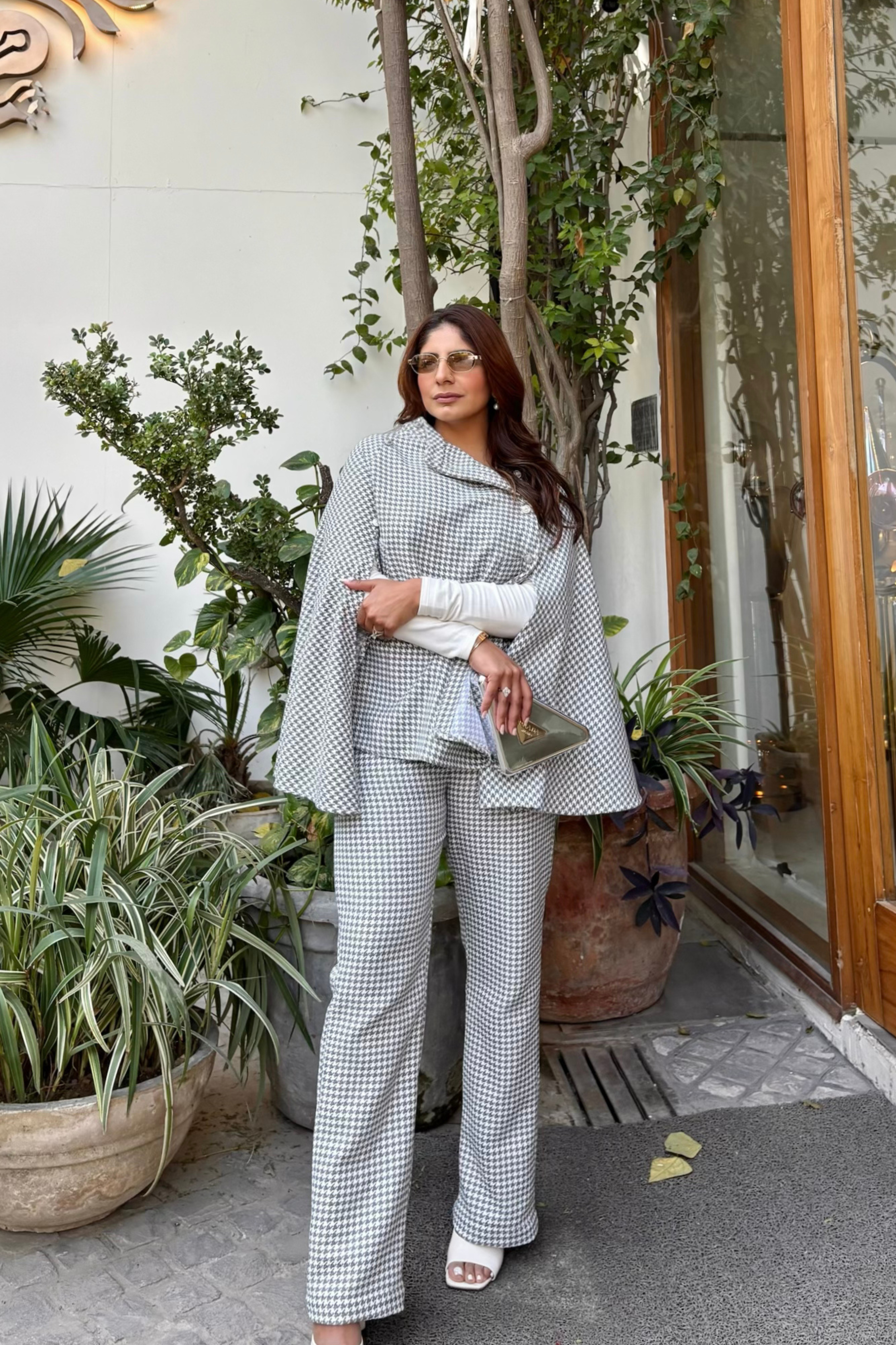 Winter Muse - Cape & pants set