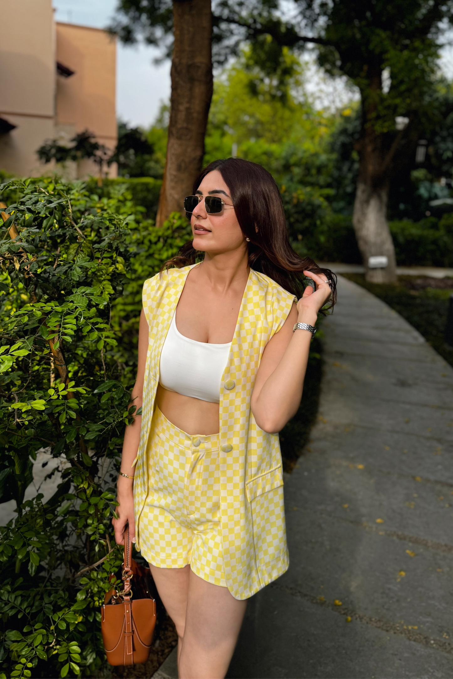 Rubal Wadhwa in Summer Daffodil set