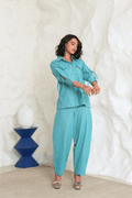 DALIA BARREL PANTS SET