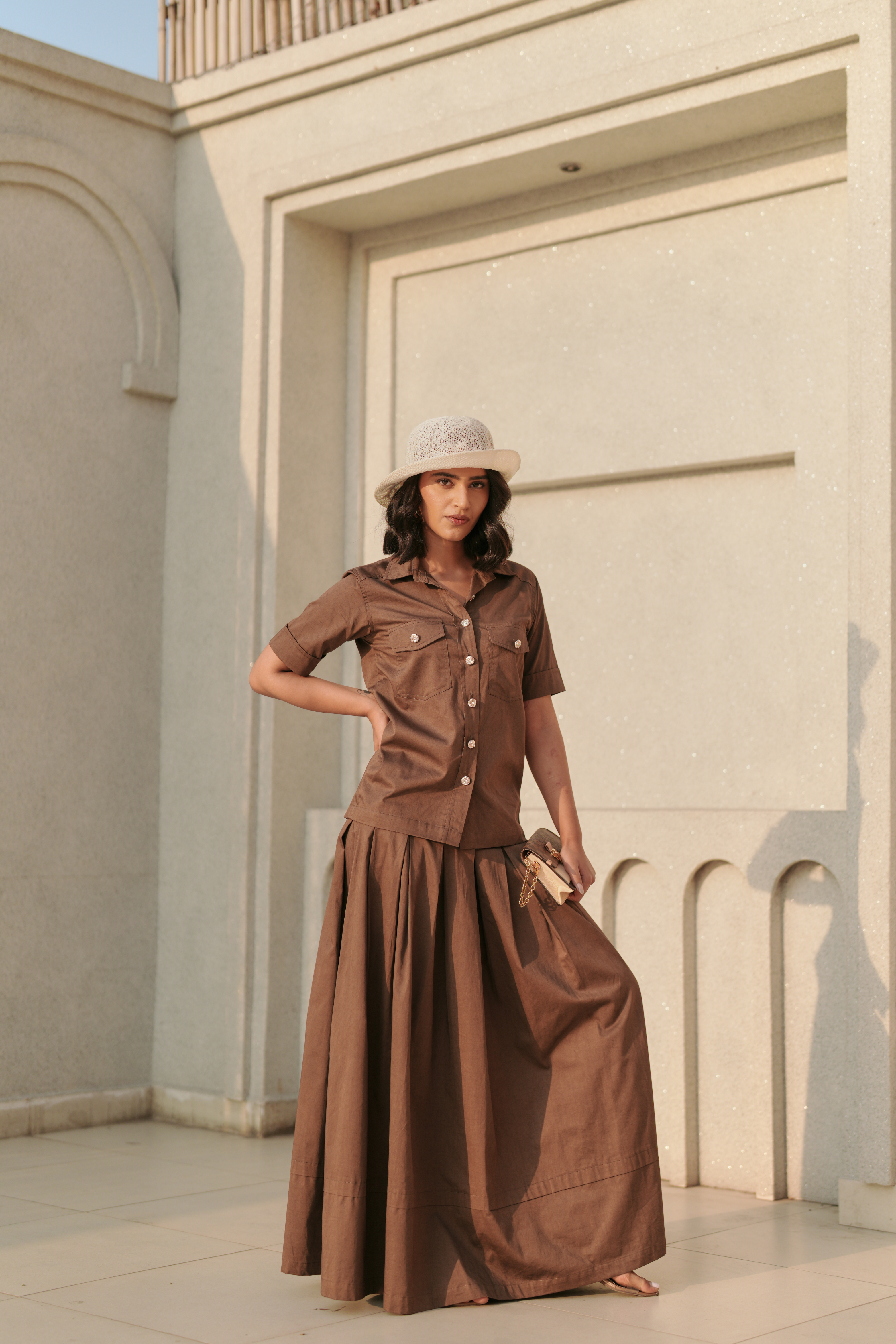 MARIA SHIRT AND SKIRT SET