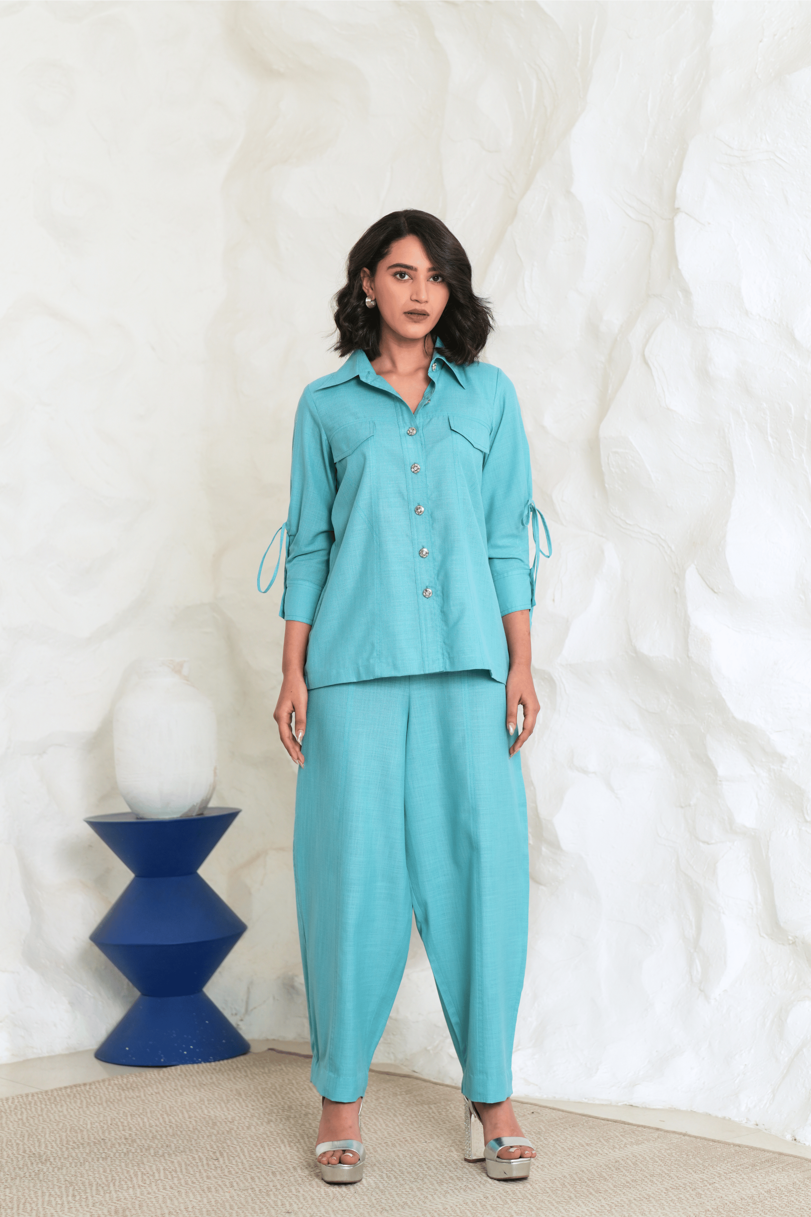 DALIA BARREL PANTS SET