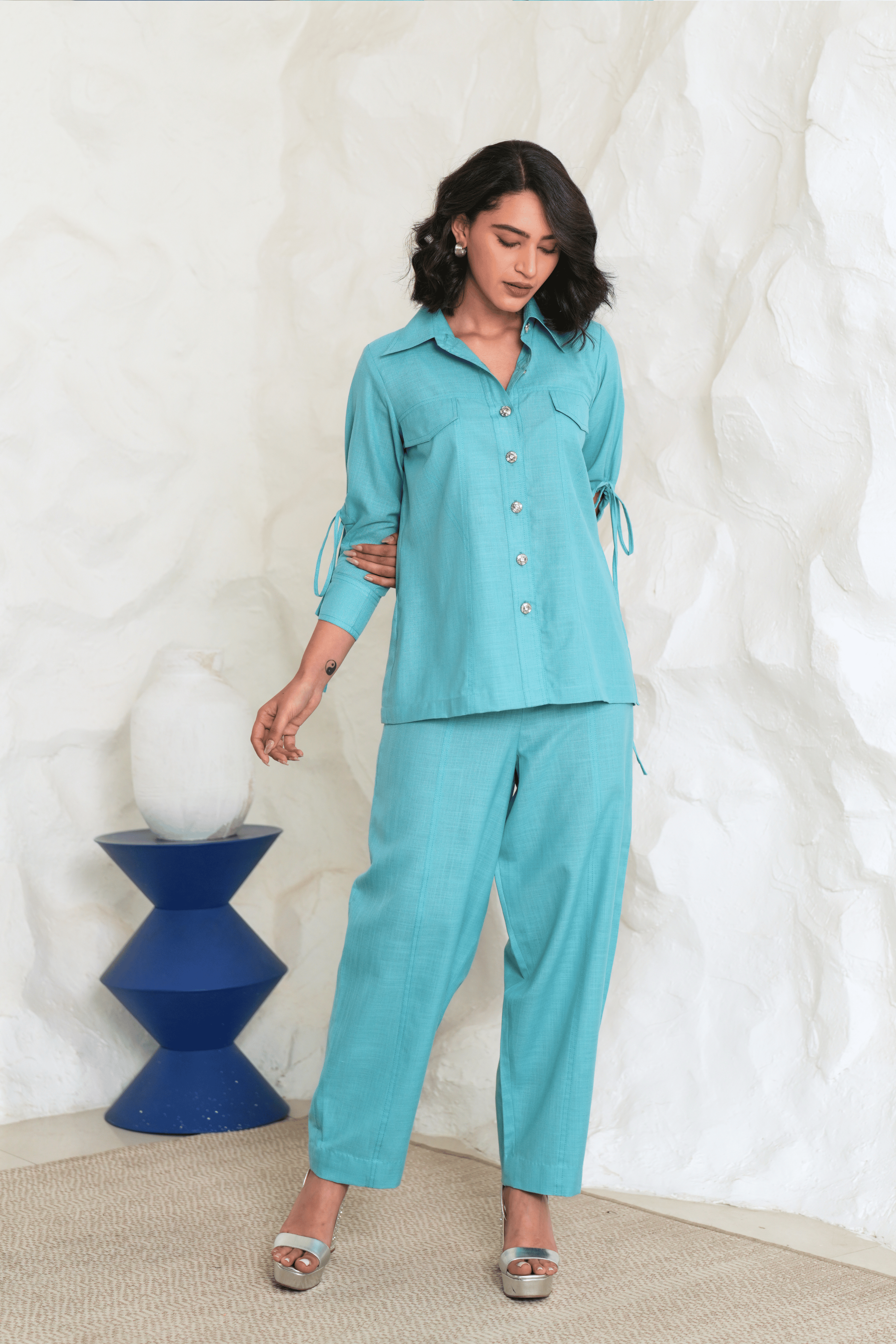 DALIA BARREL PANTS SET