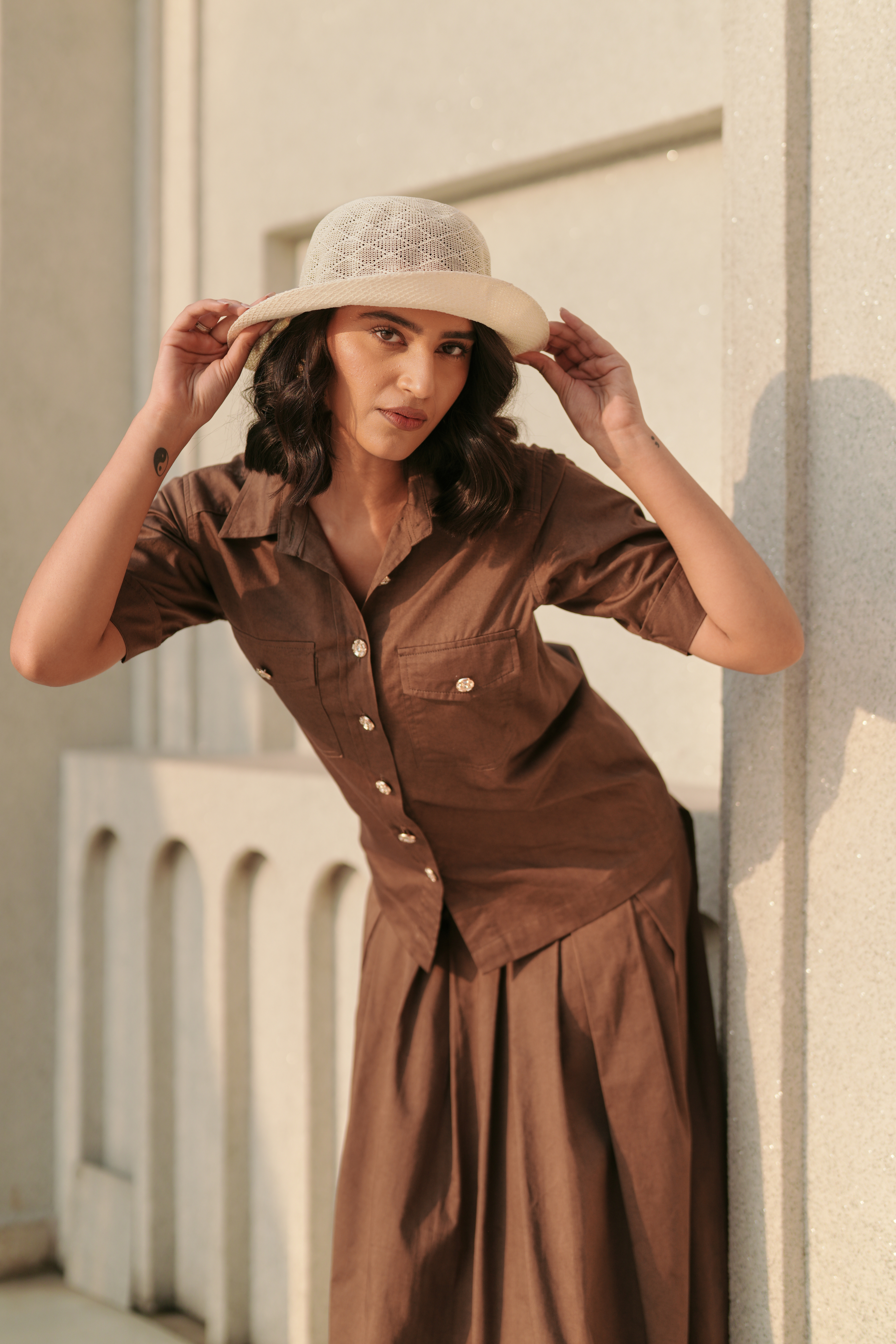 MARIA SHIRT AND SKIRT SET