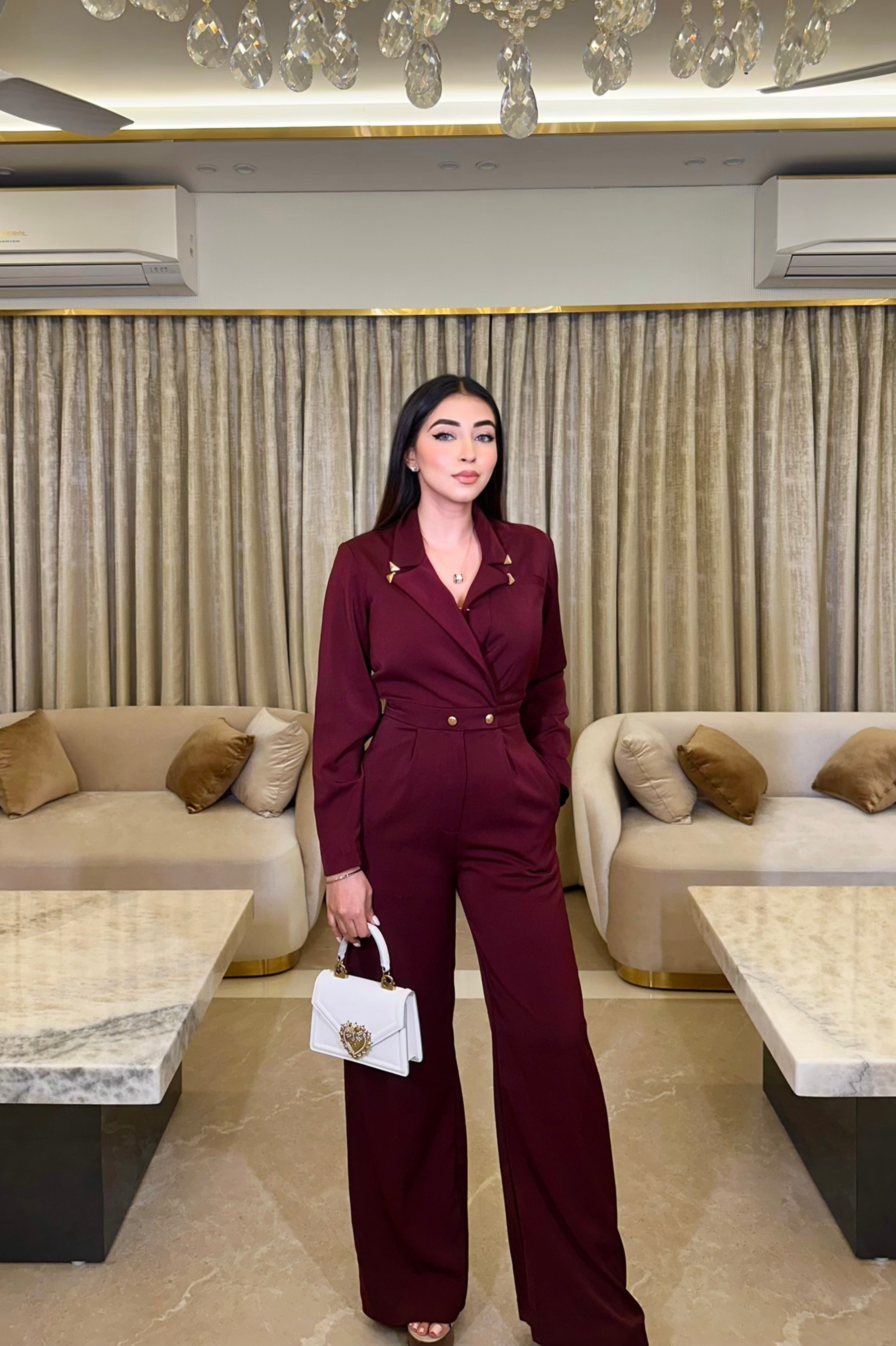 Aashna Vohra in Ivy jumpsuit