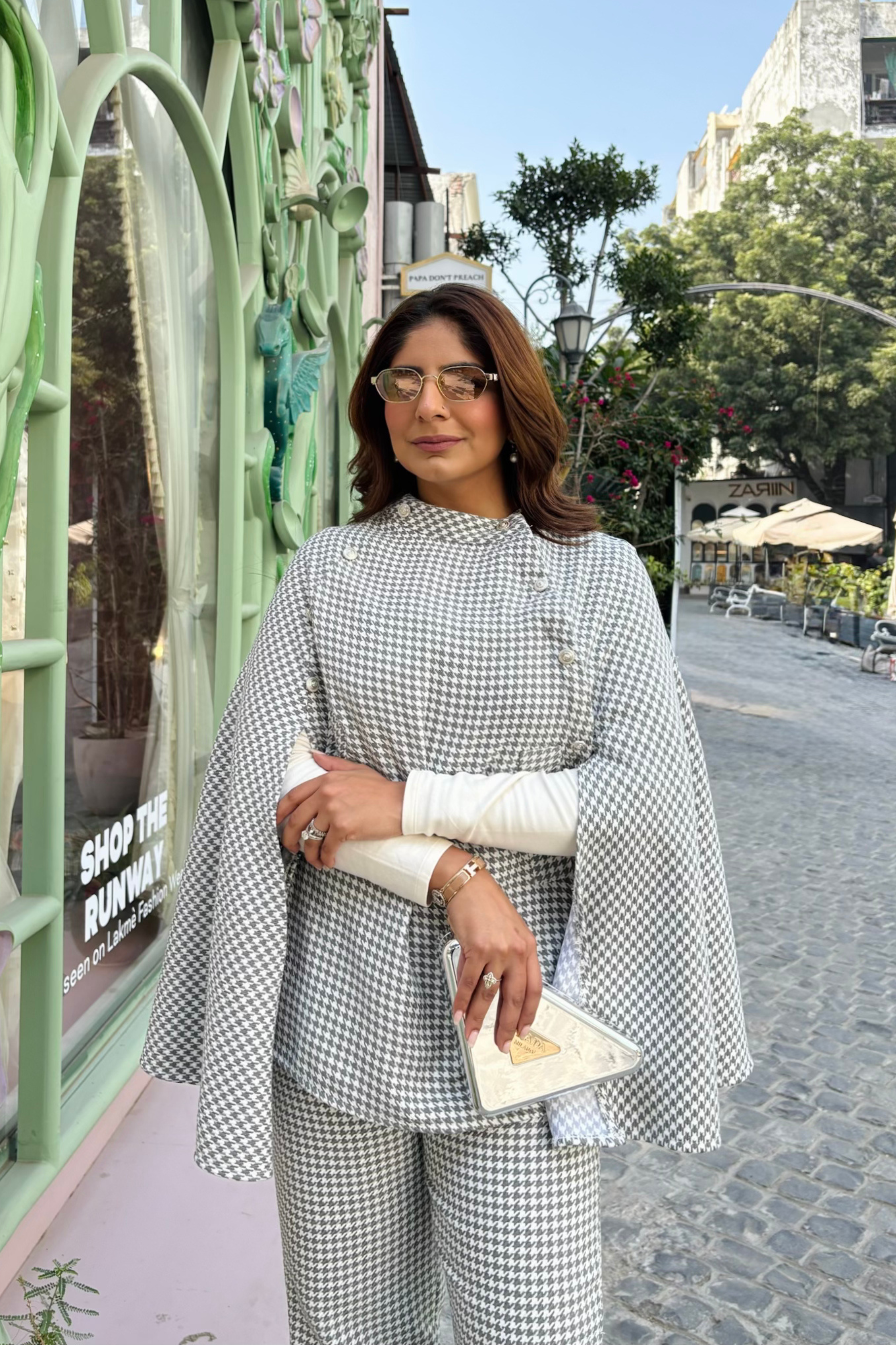 Winter Muse - Cape & pants set