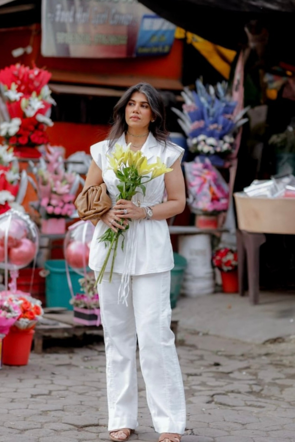 Shafali Sapra Ranchal in Lilly Set