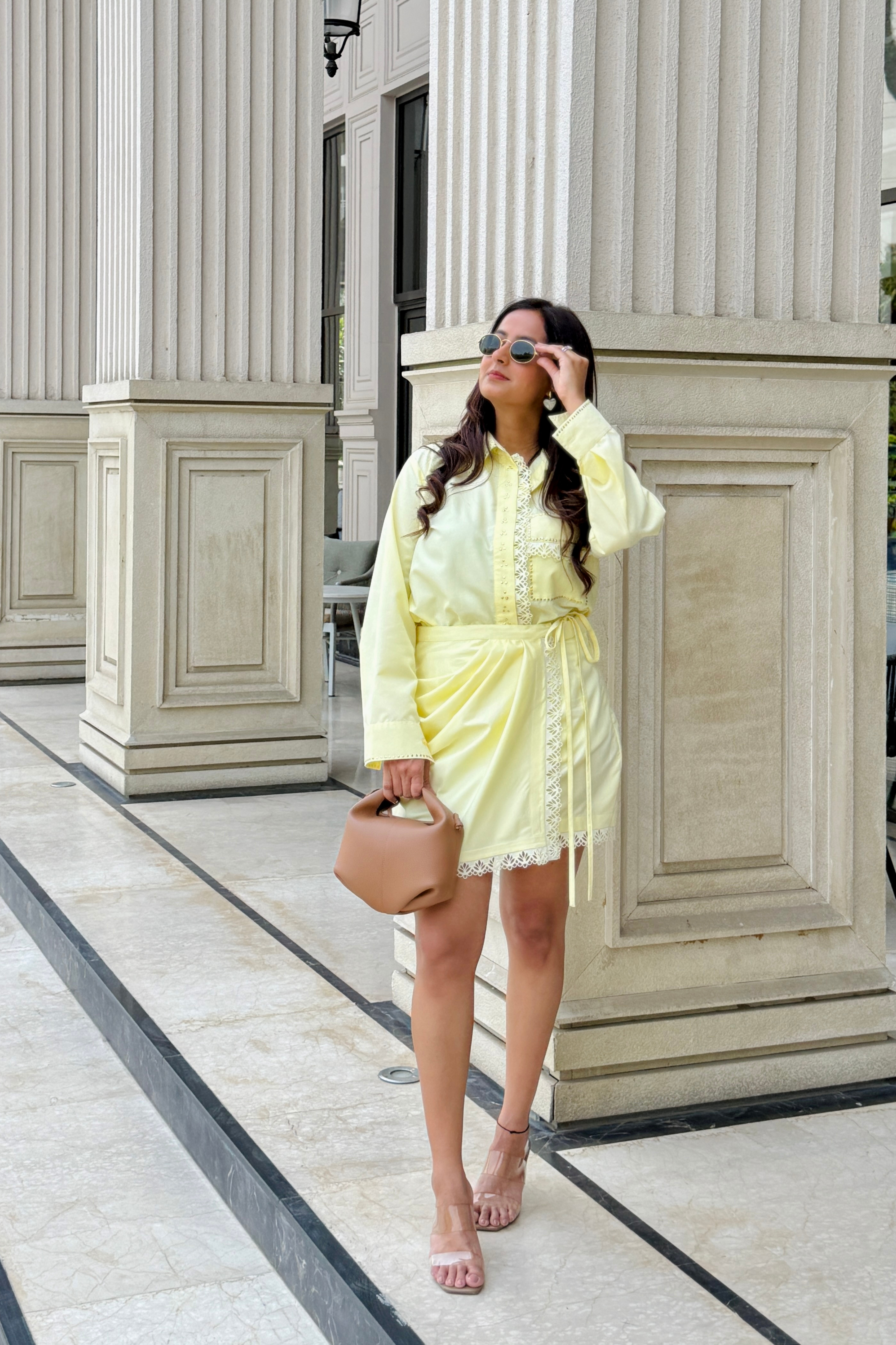 BUTTERCREAM : Skirt set