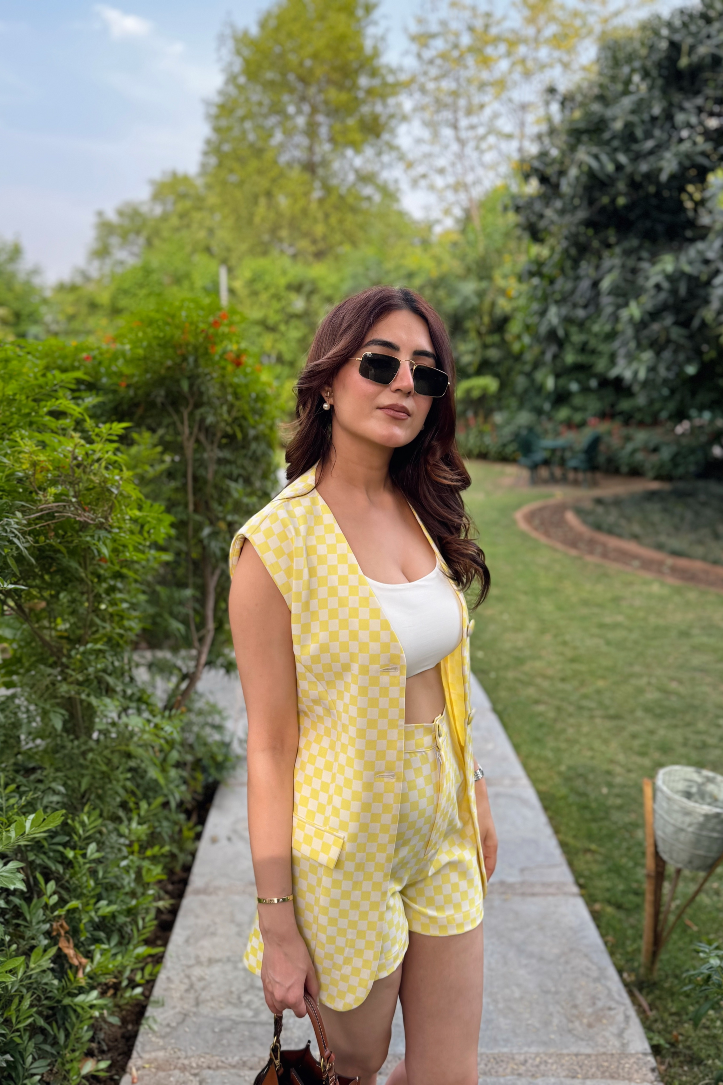 Rubal Wadhwa in Summer Daffodil set