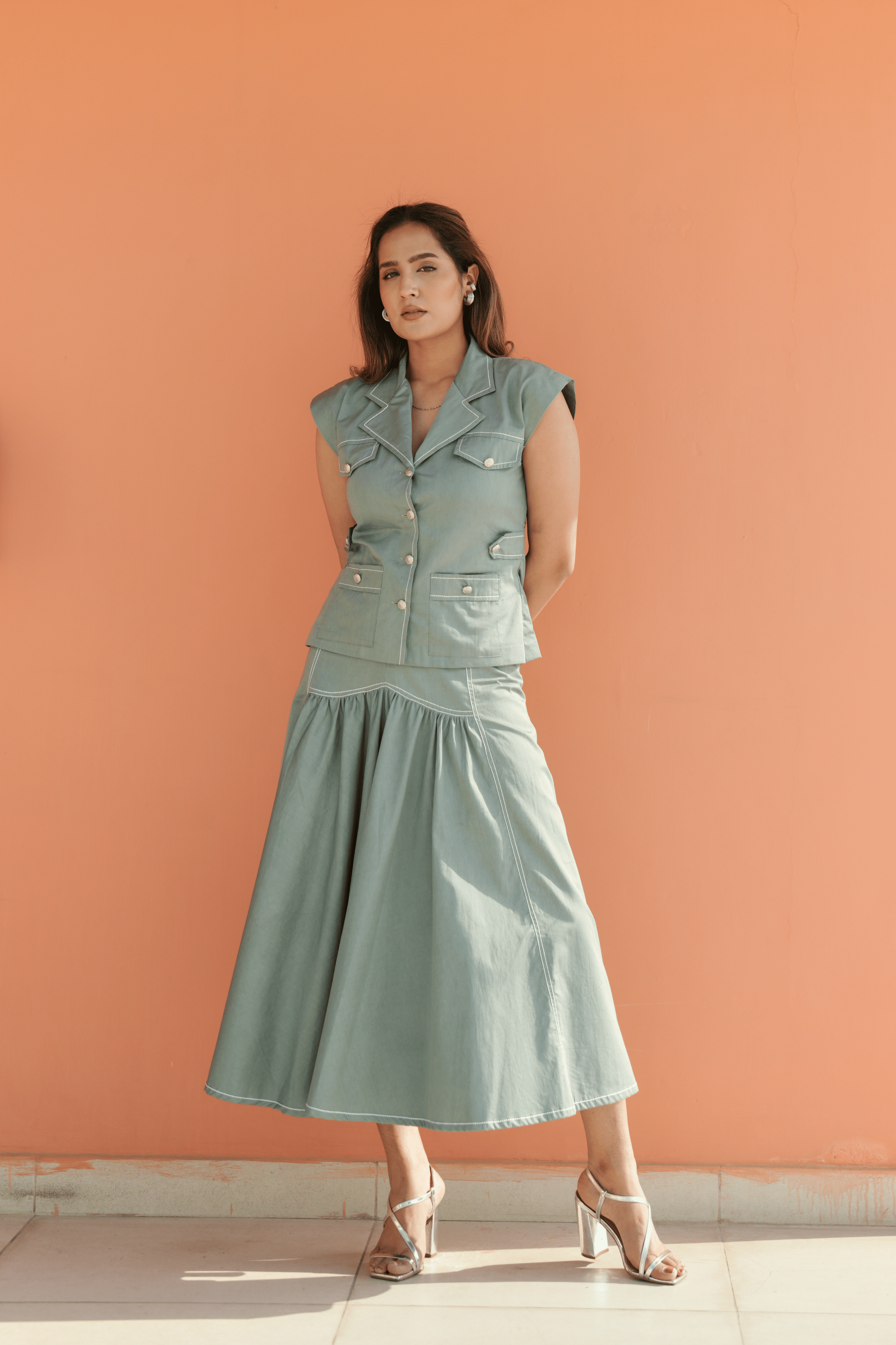 OLIVIA A-LINE SKIRT SET