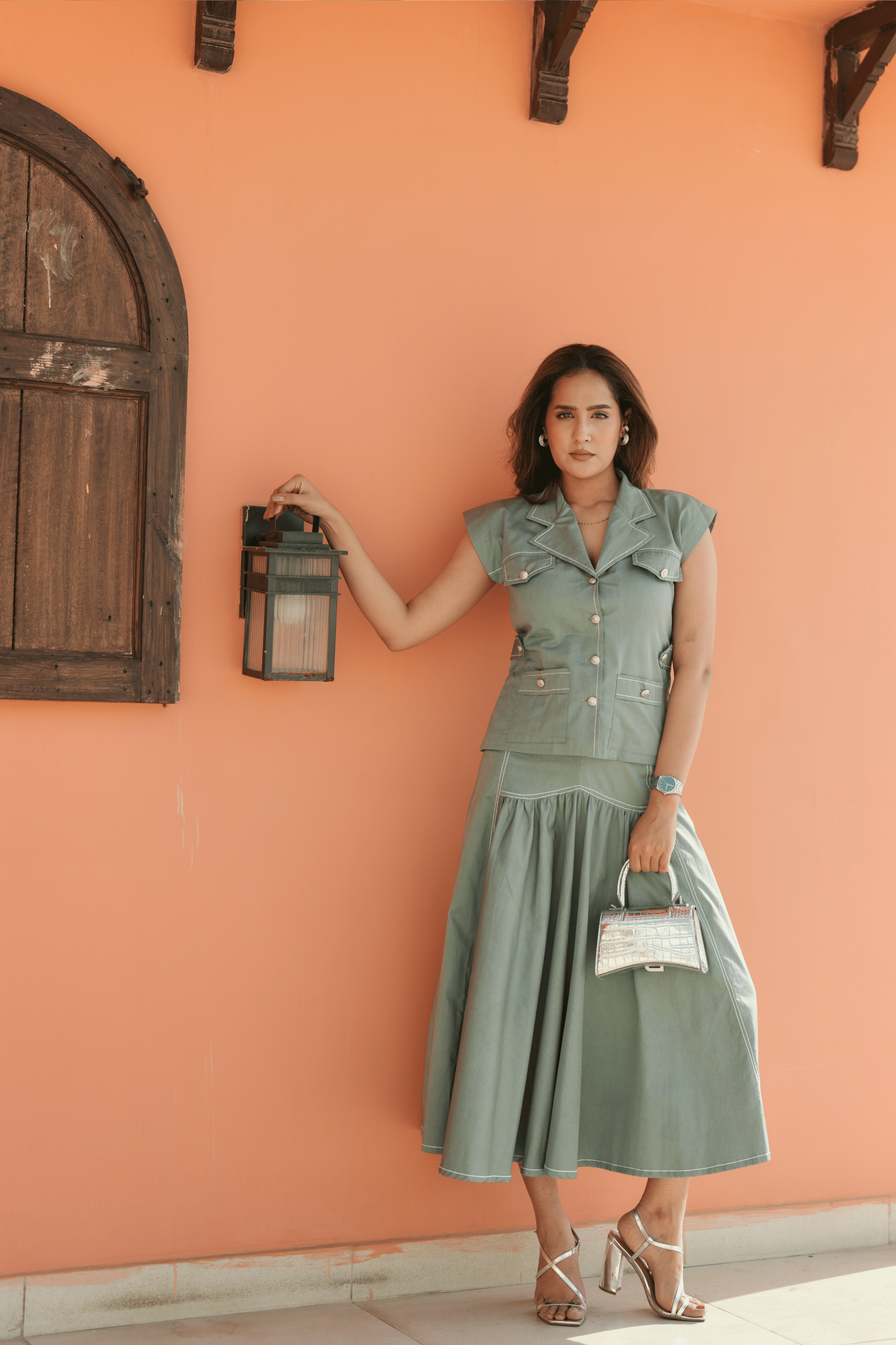 OLIVIA A-LINE SKIRT SET