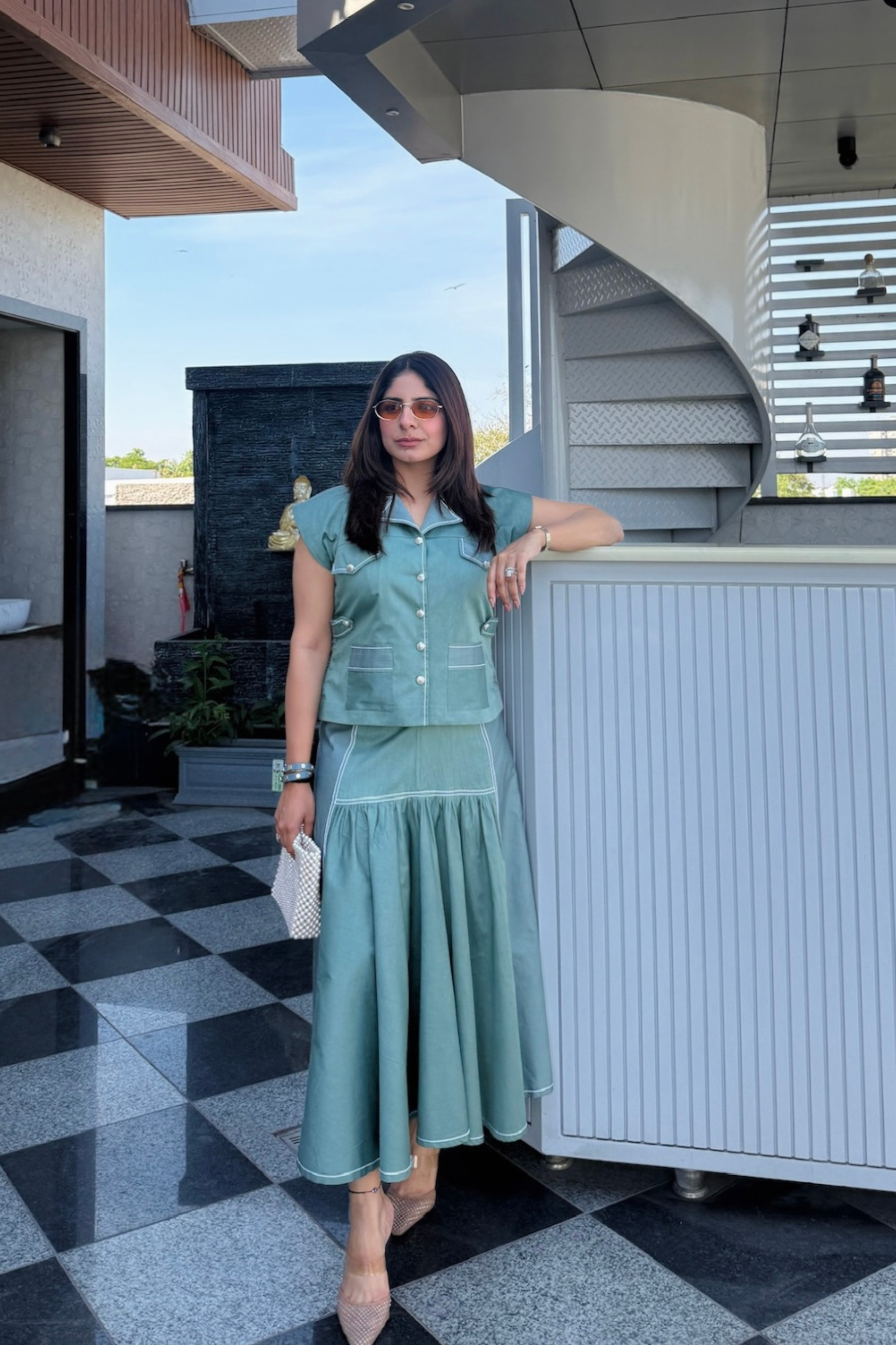 OLIVIA A-LINE SKIRT SET