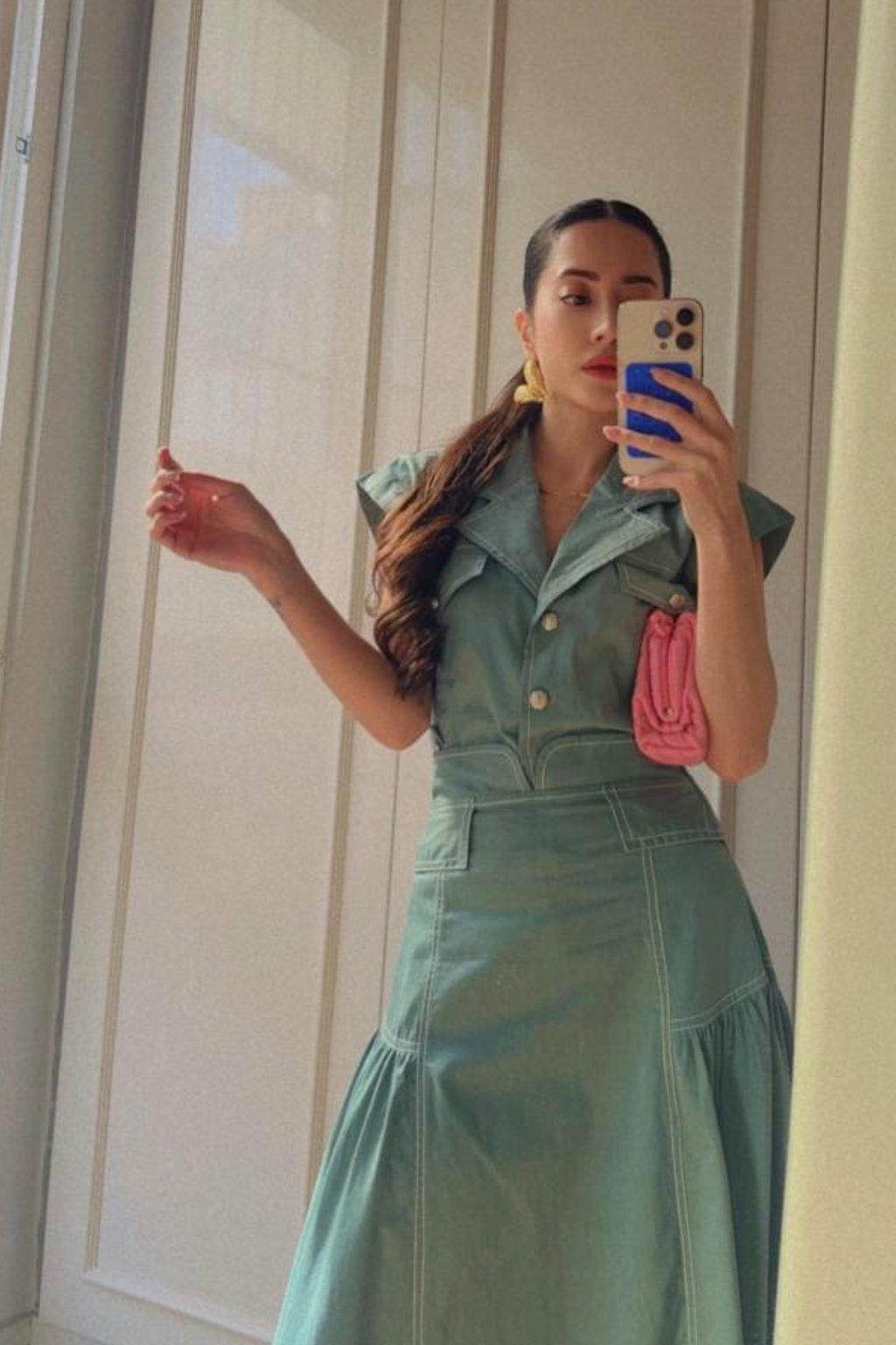 Komal Kapoor in Olivia skirt set