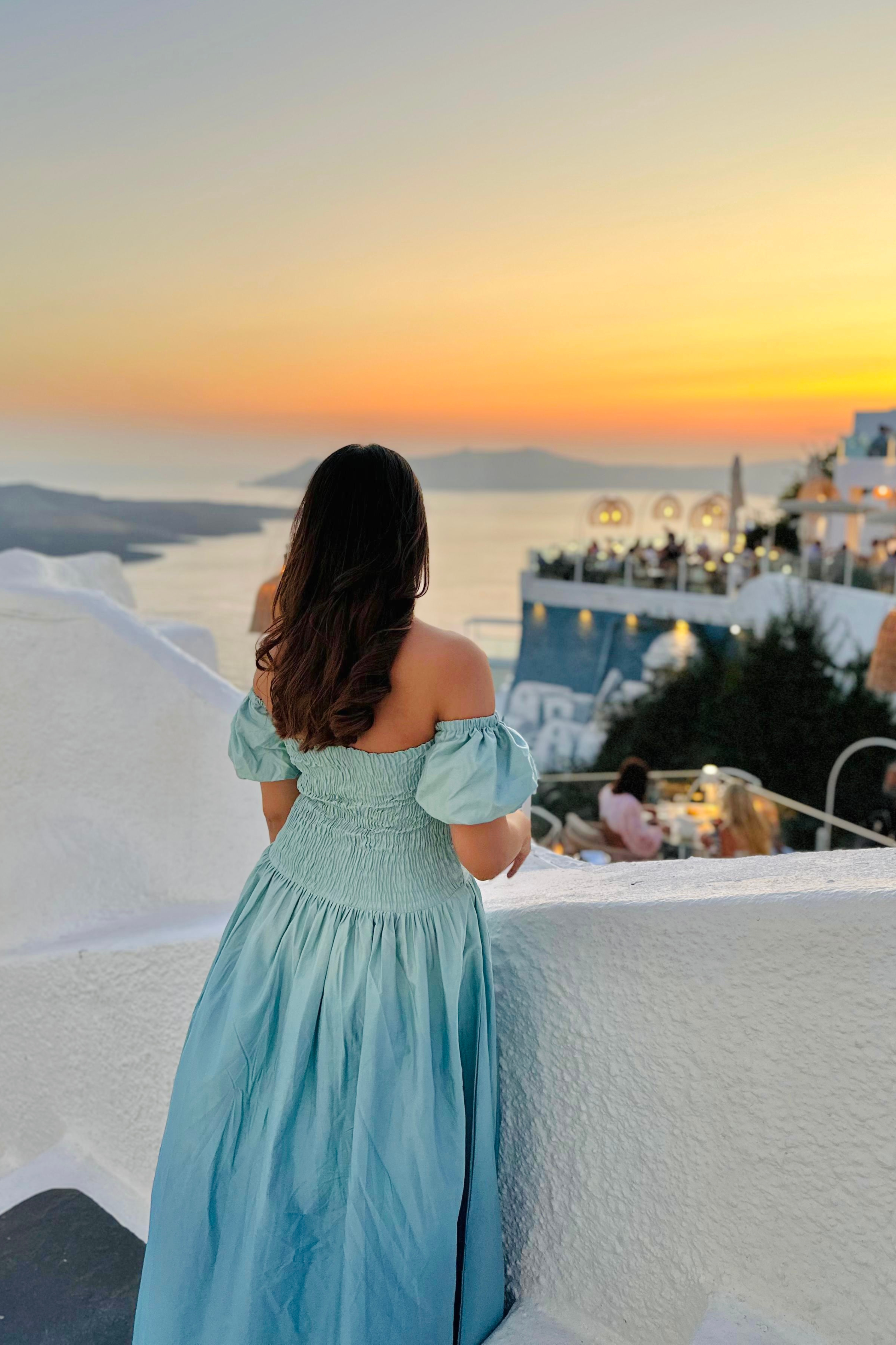 Shefali Tiwari in Kate Bridgerton dress