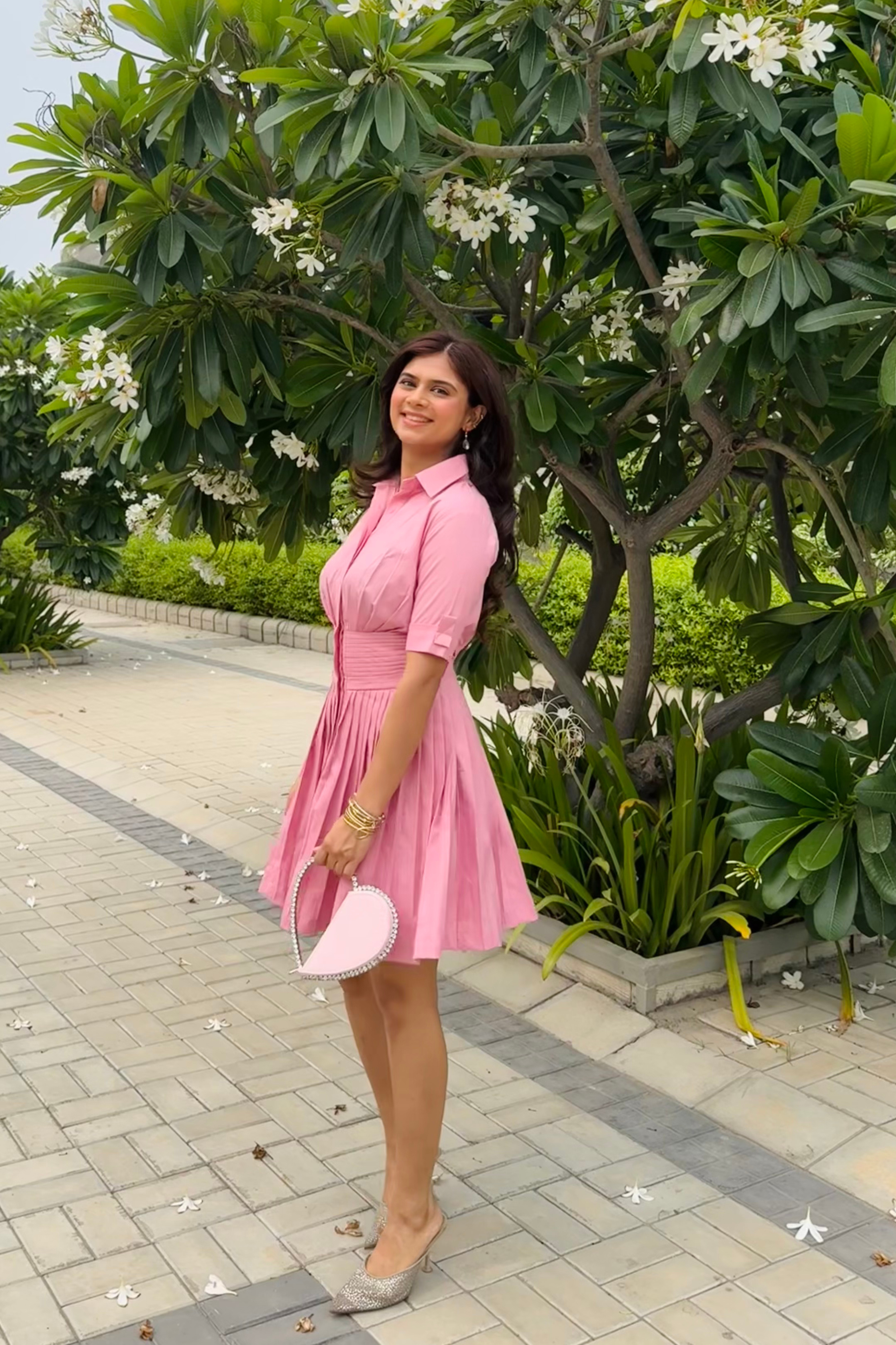 Mahima gava in Blossom dress
