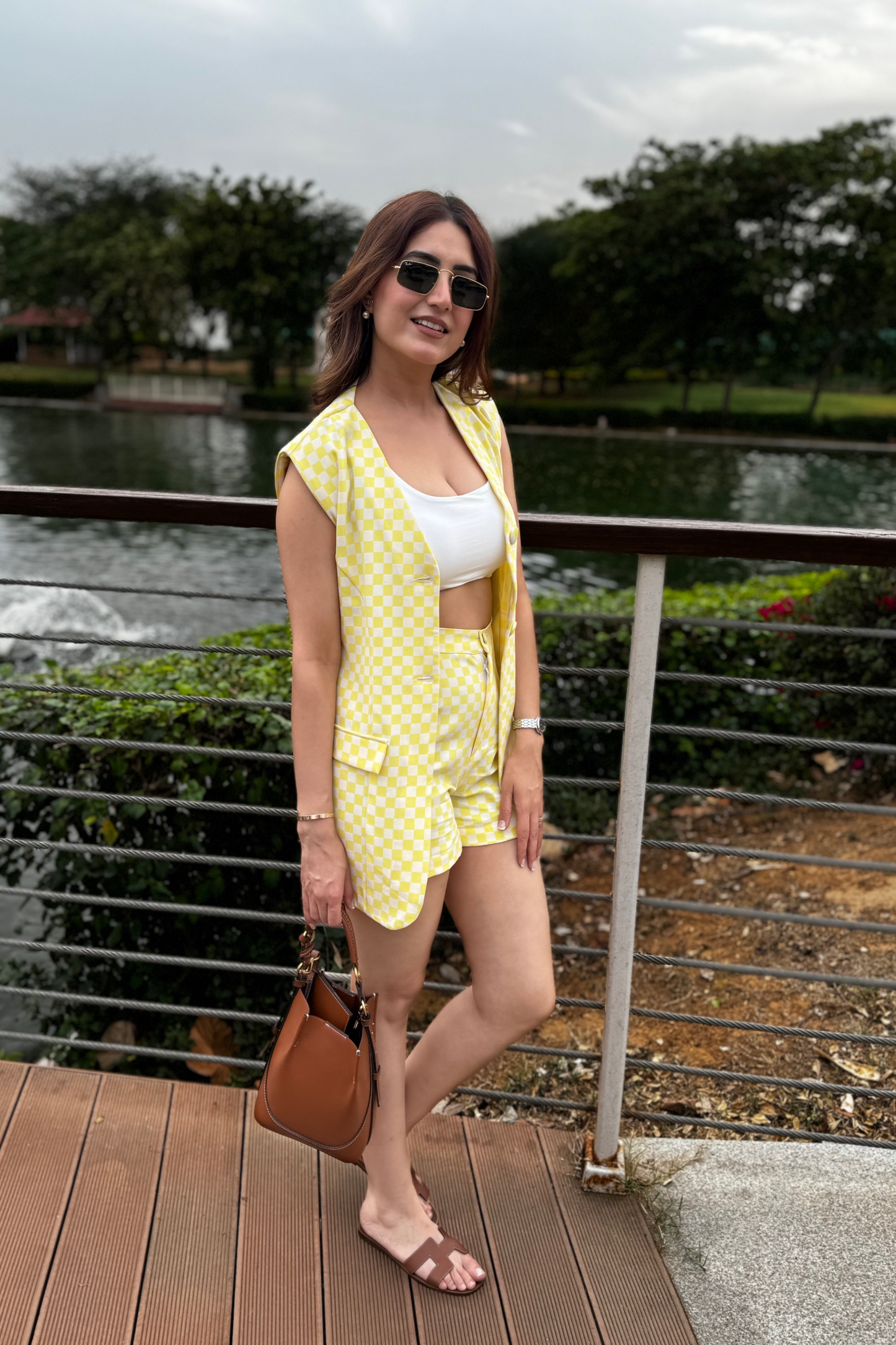 Rubal Wadhwa in Summer Daffodil set