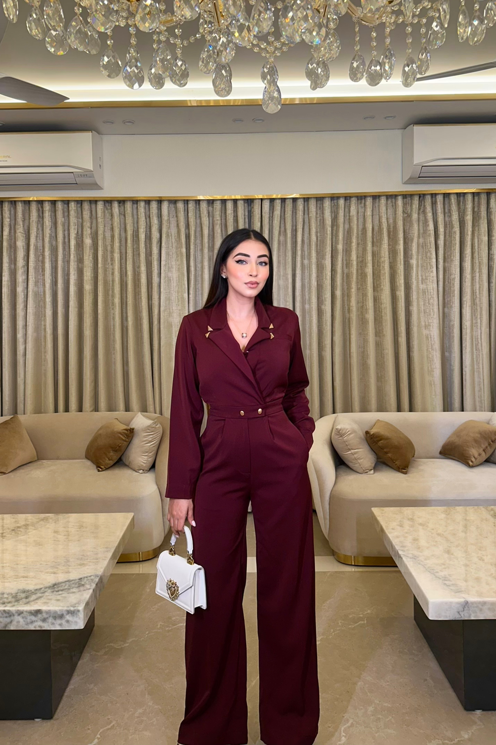 Aashna Vohra in Ivy jumpsuit