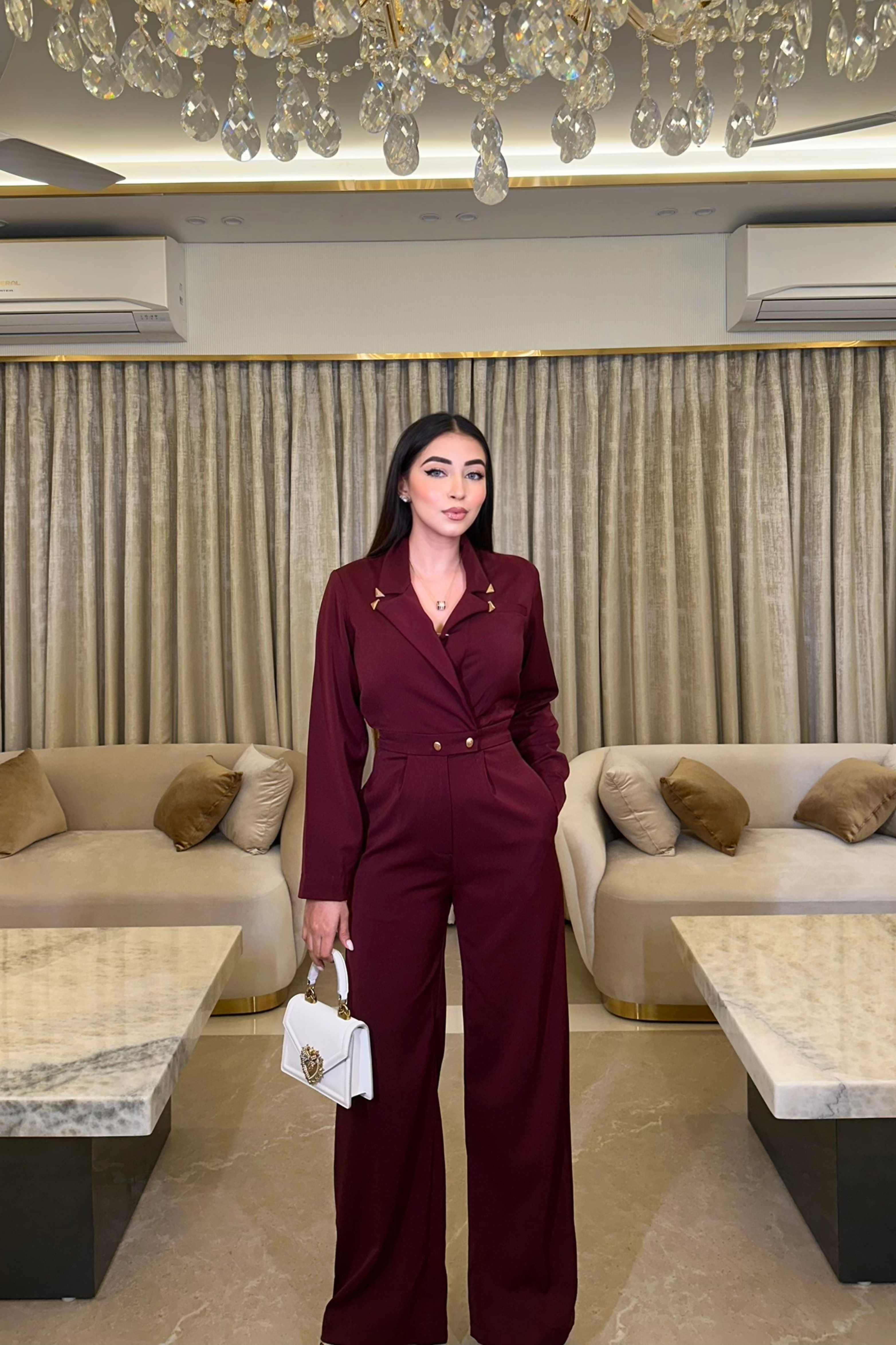 Aashna Vohra in Ivy jumpsuit