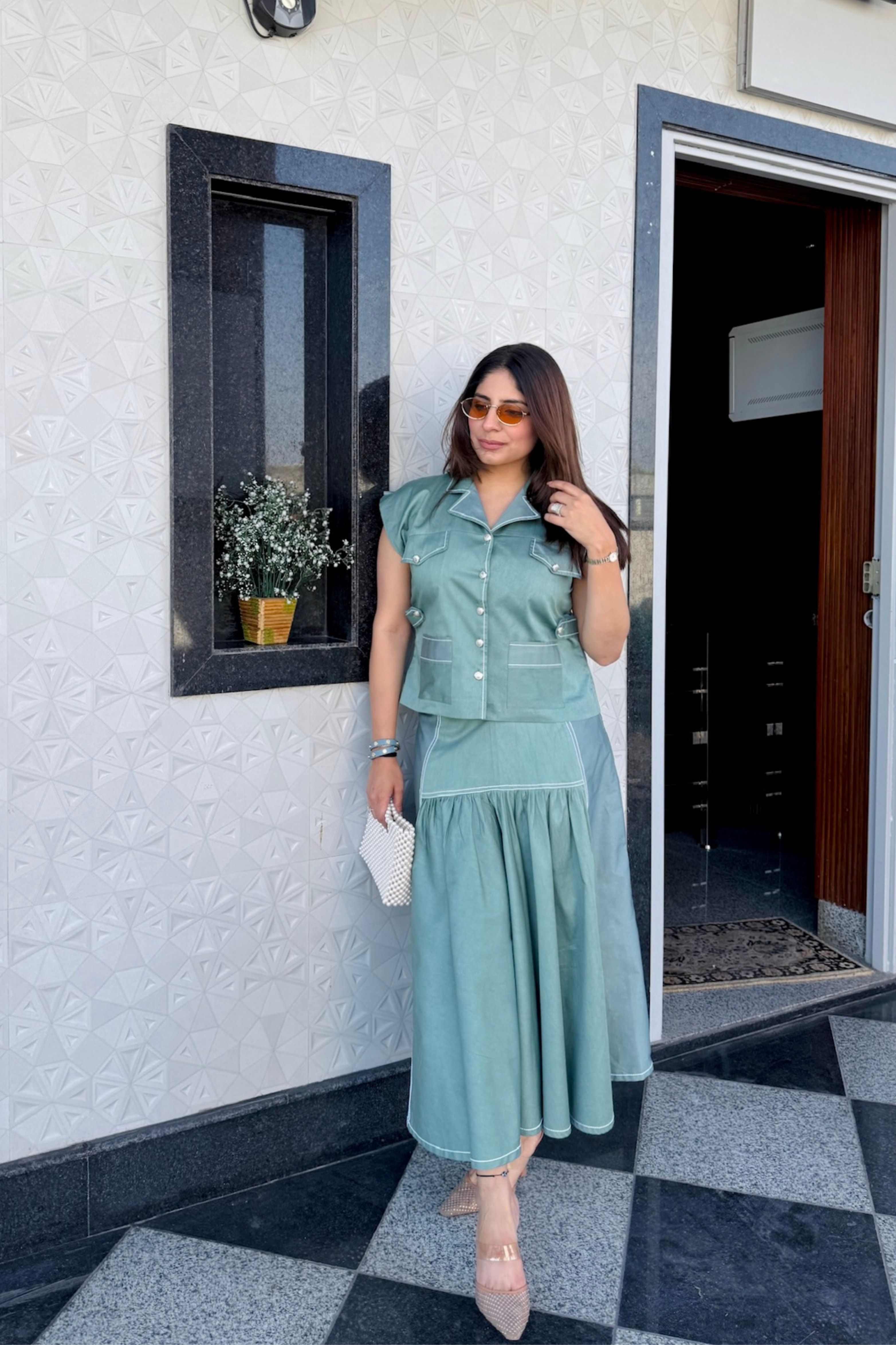 OLIVIA A-LINE SKIRT SET