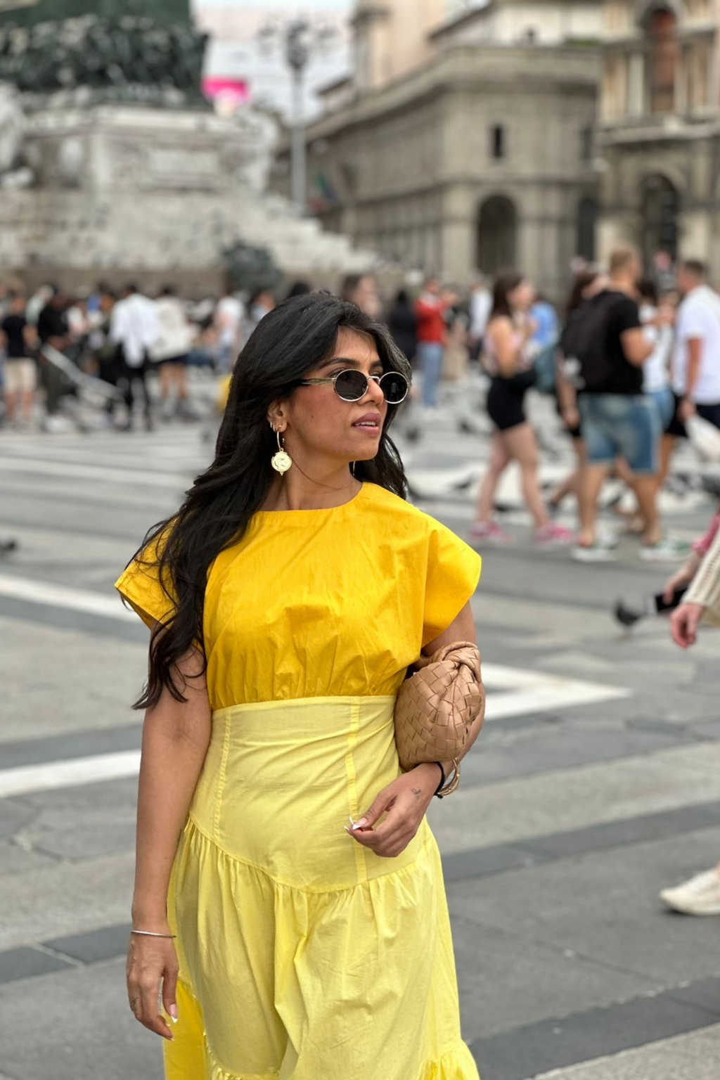 Shafali Sapra Ranchal in Penelope Bridgerton dress