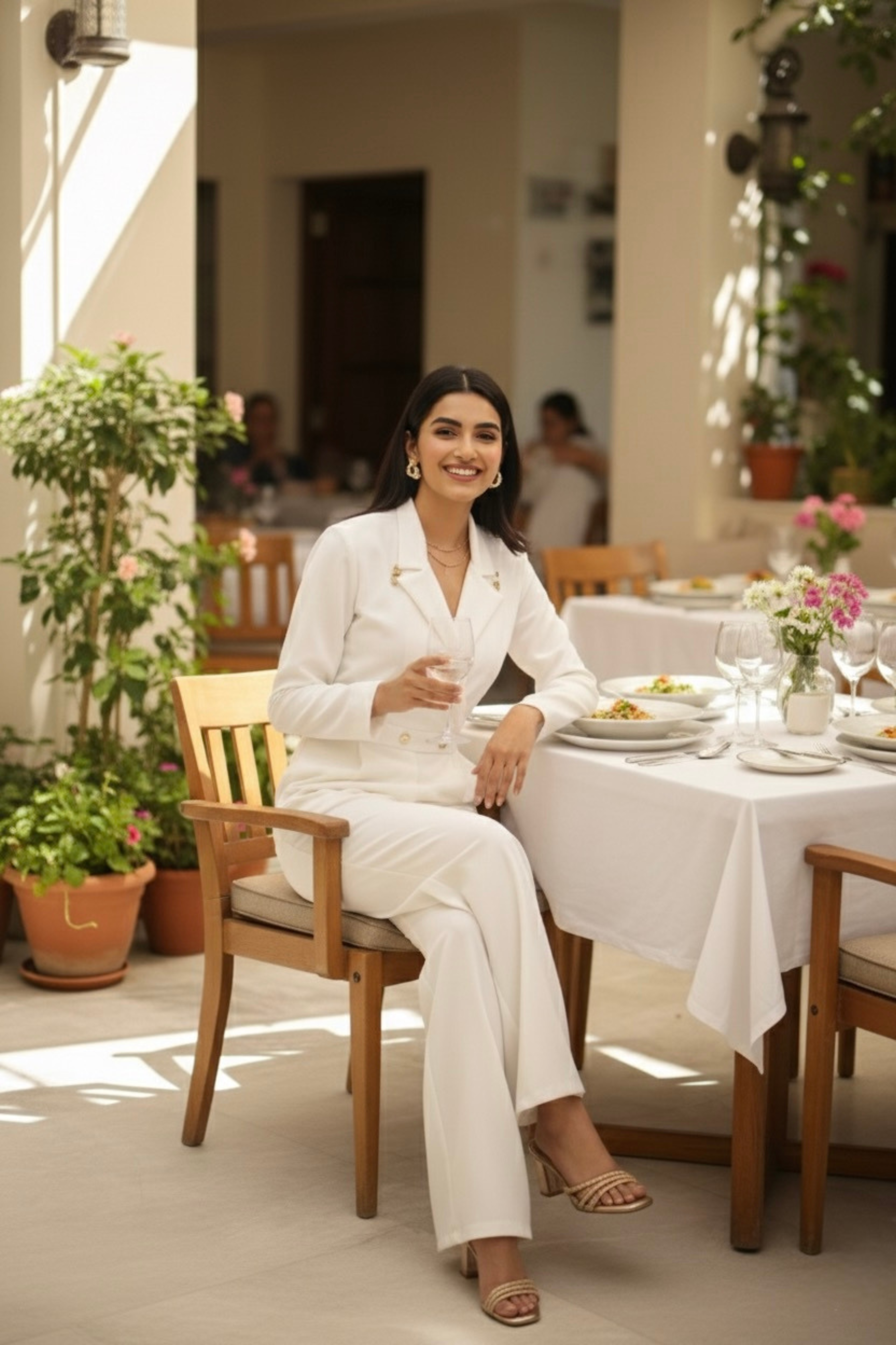 Emily tuxedo Jumpsuit