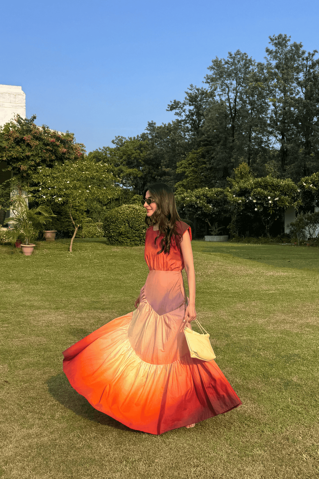 Itika Arora in Meadow dress