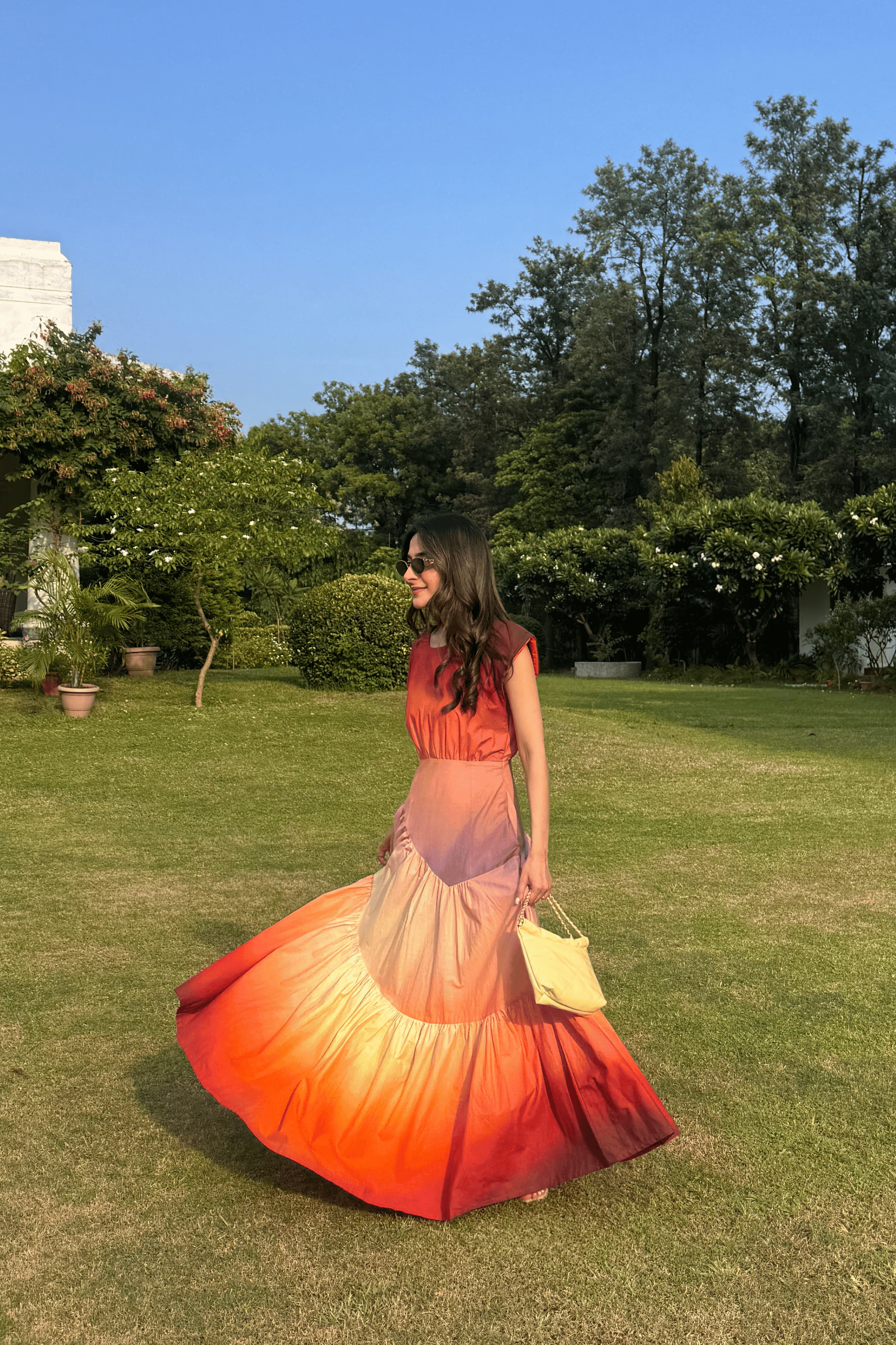 Itika Arora in Meadow dress