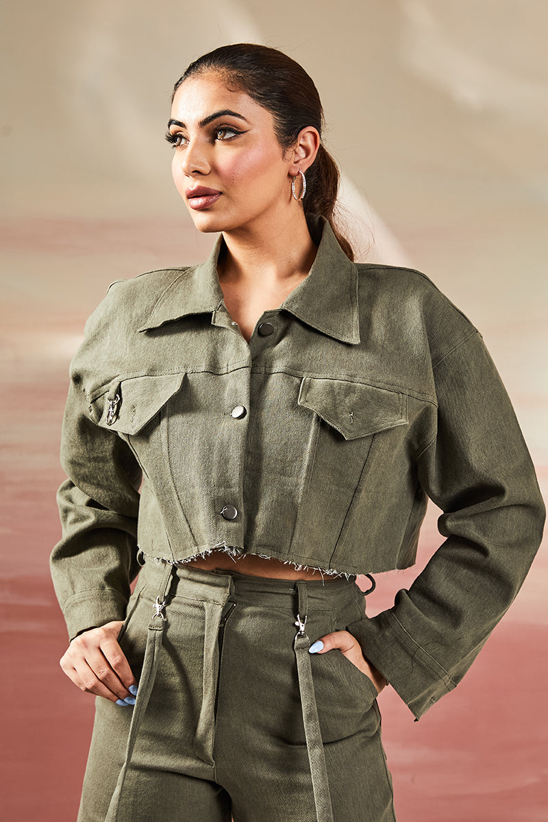 Military green cargo set