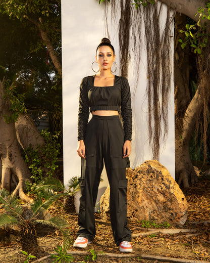 Black Cargo Pants
